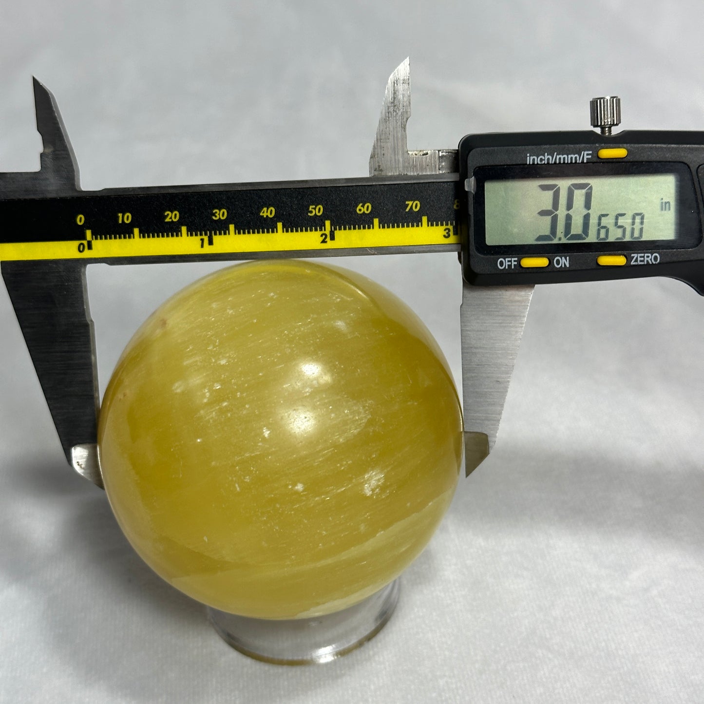 Lovely Yellow Calcite Sphere