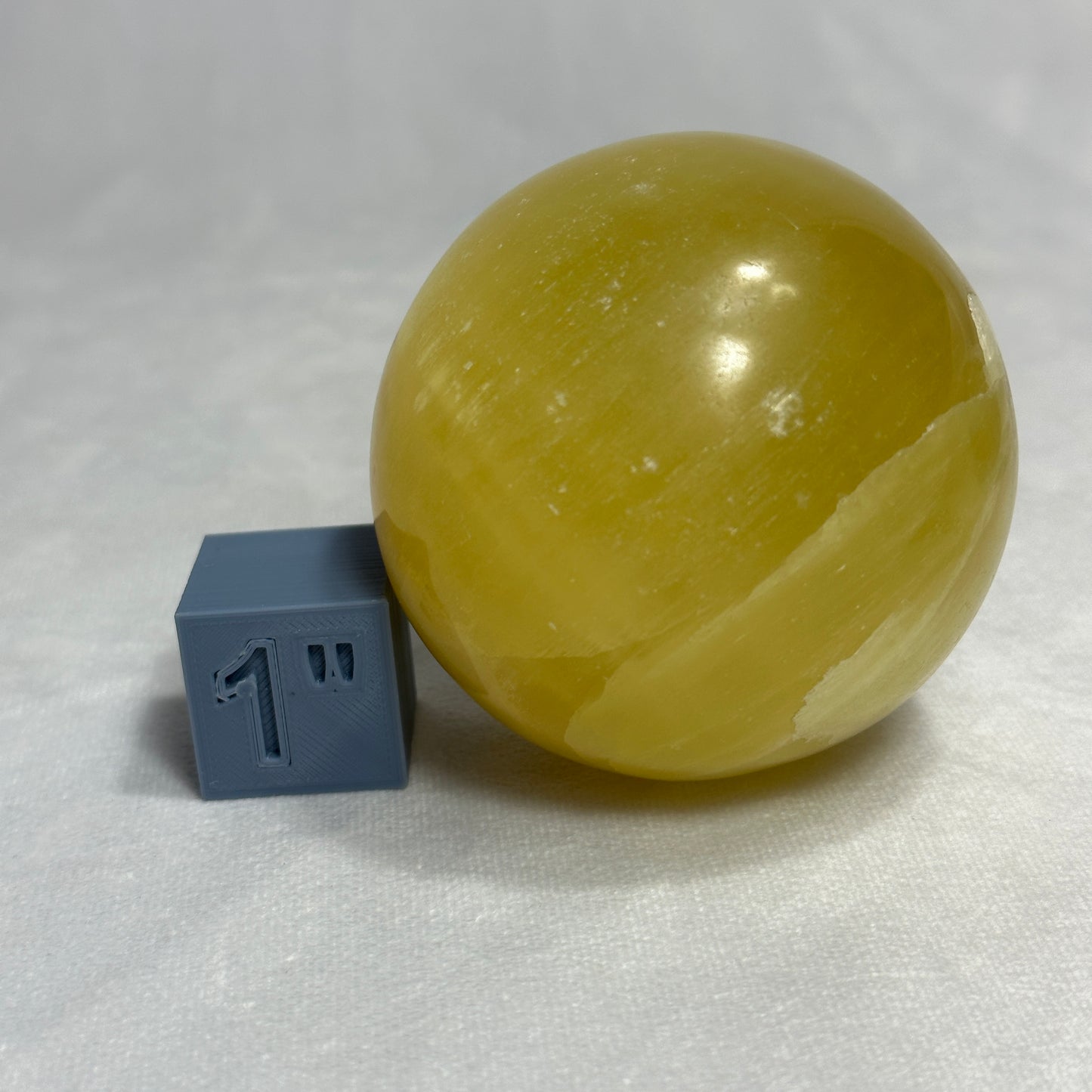 Lovely Yellow Calcite Sphere