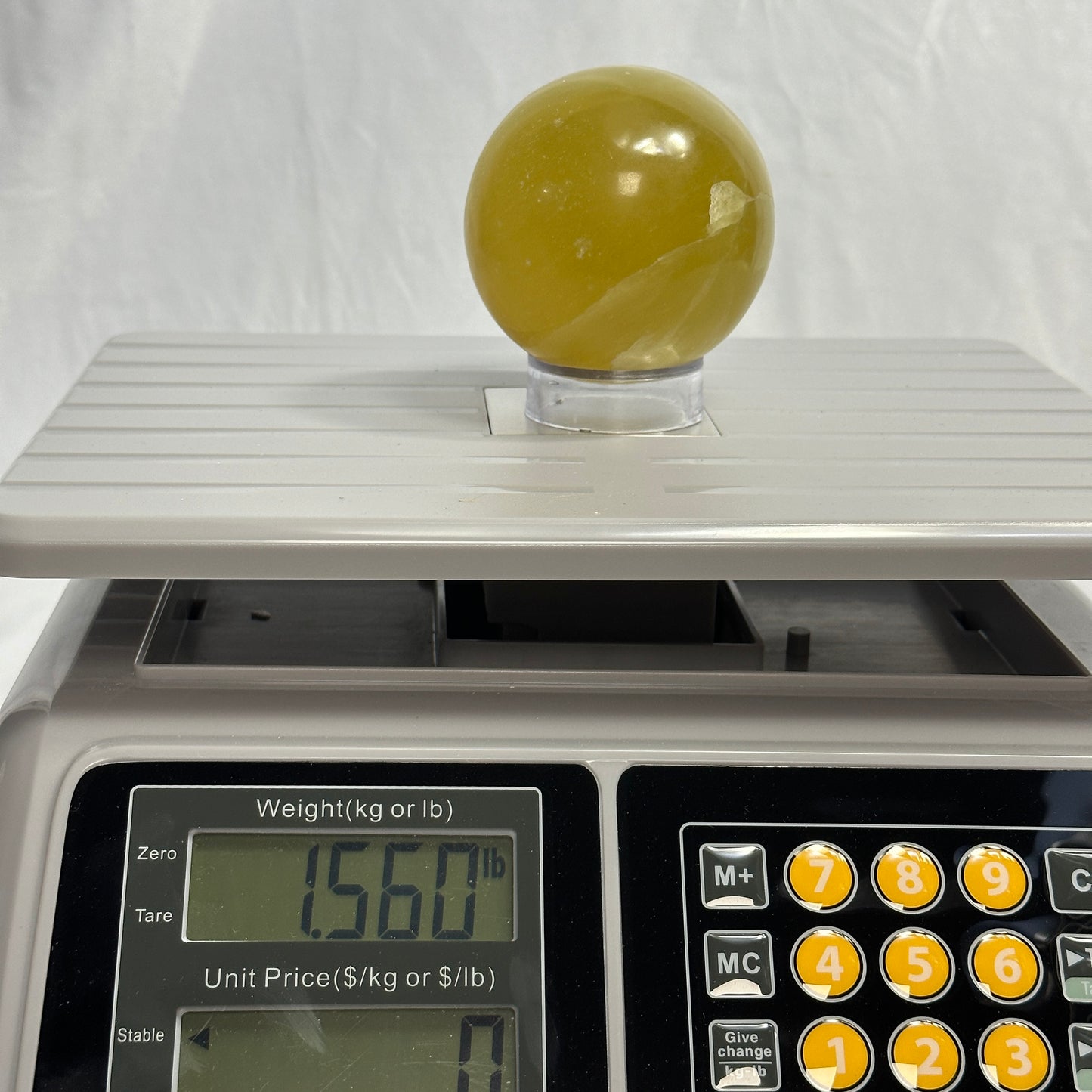 Lovely Yellow Calcite Sphere