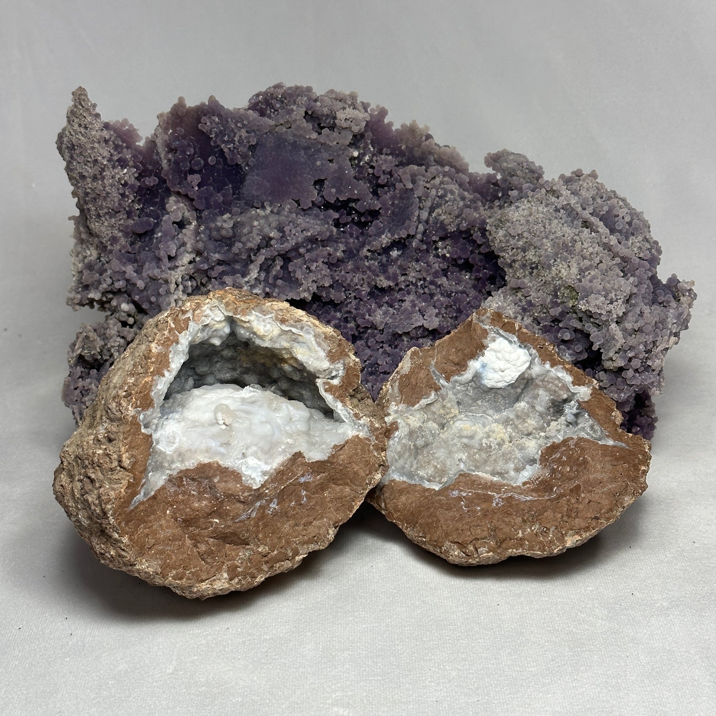 Glowing Thunderegg Pair