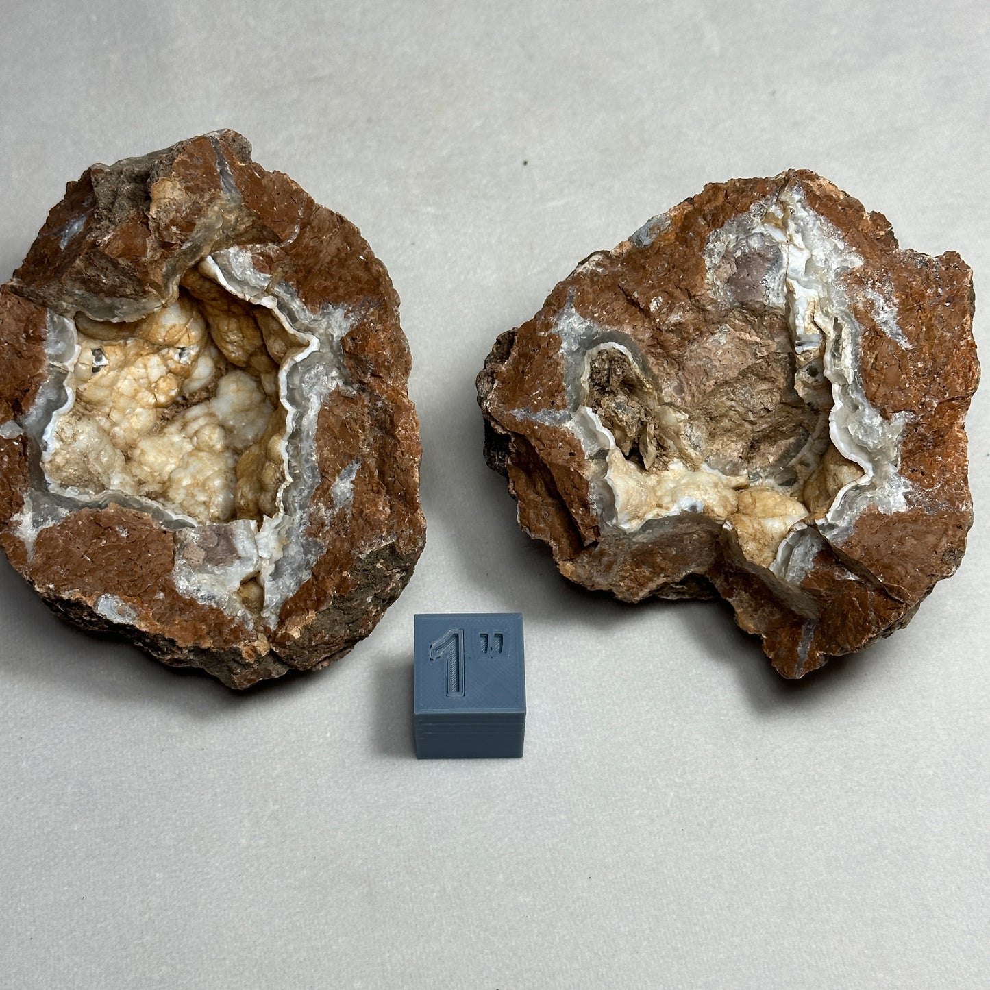 Gorgeous Glowing Thunderegg Pair