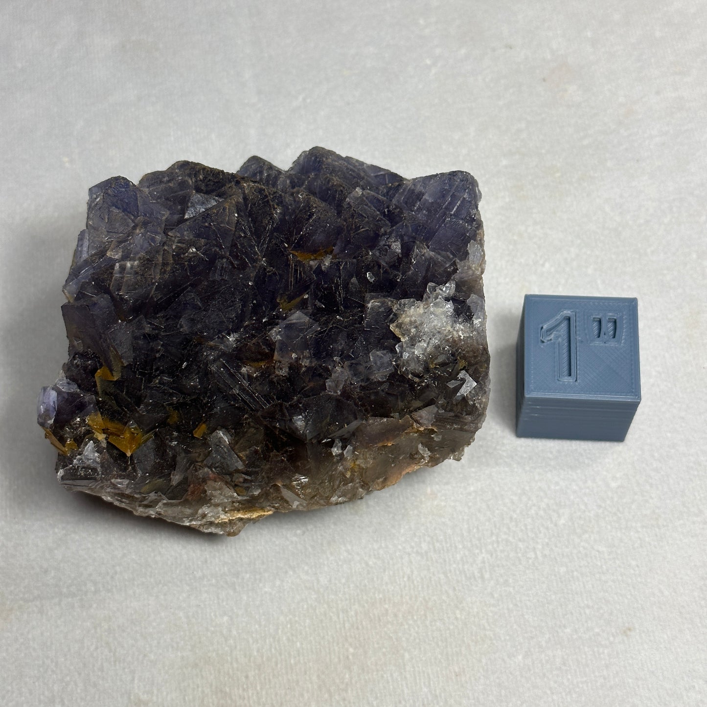 Eye-Catching Fluorite Piece