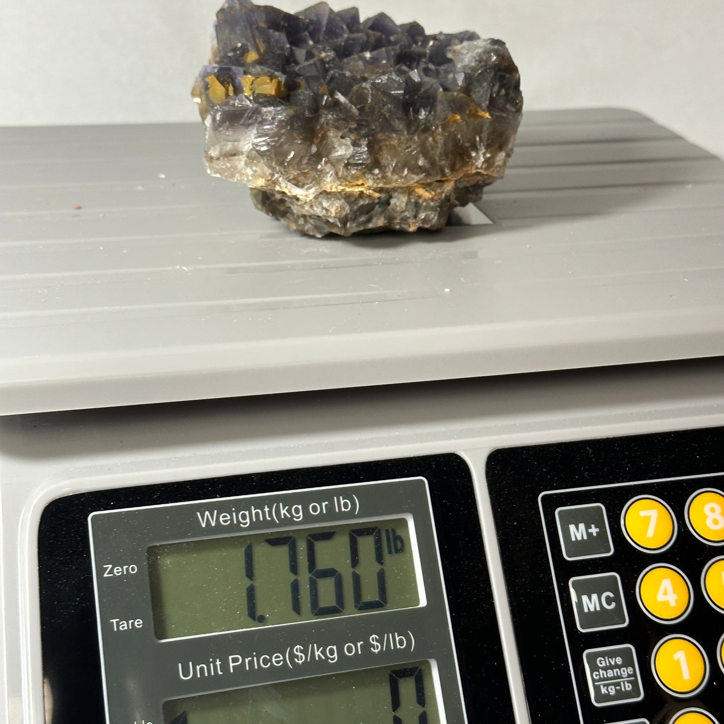 Eye-Catching Fluorite Piece