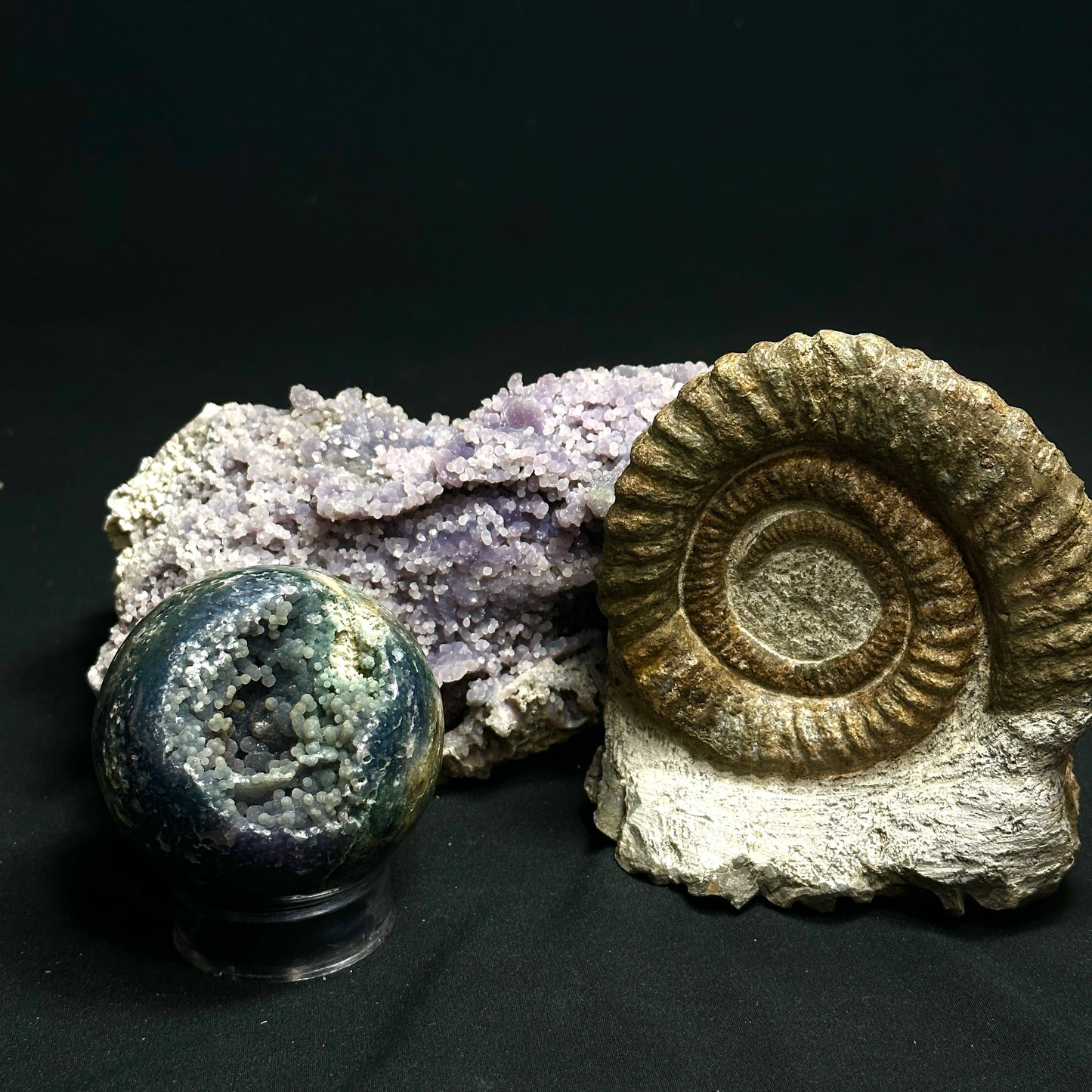 Bladed Grape Agate (Botryoidal Chalcedony)