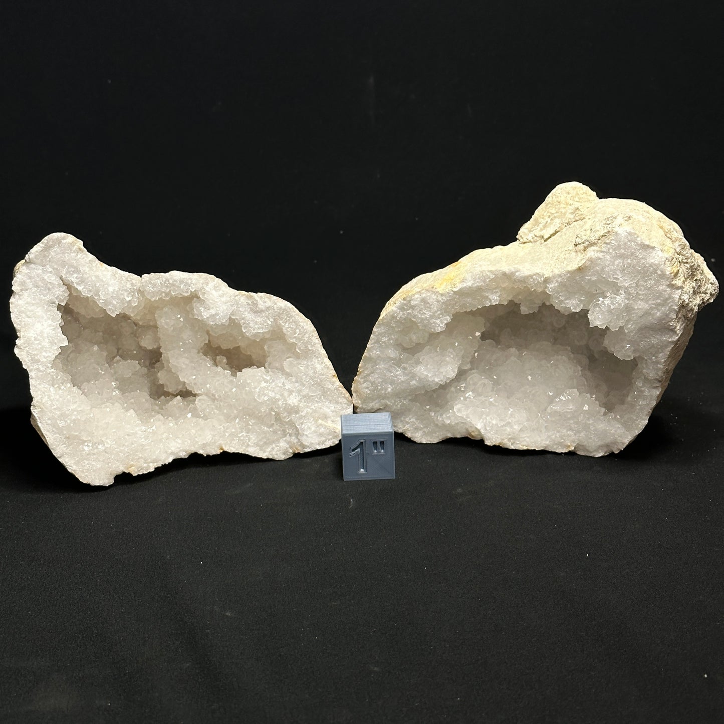 Glistening Geode Pair