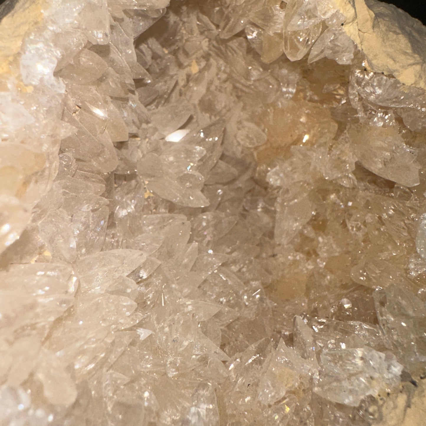 Cream Dome Calcite Geode