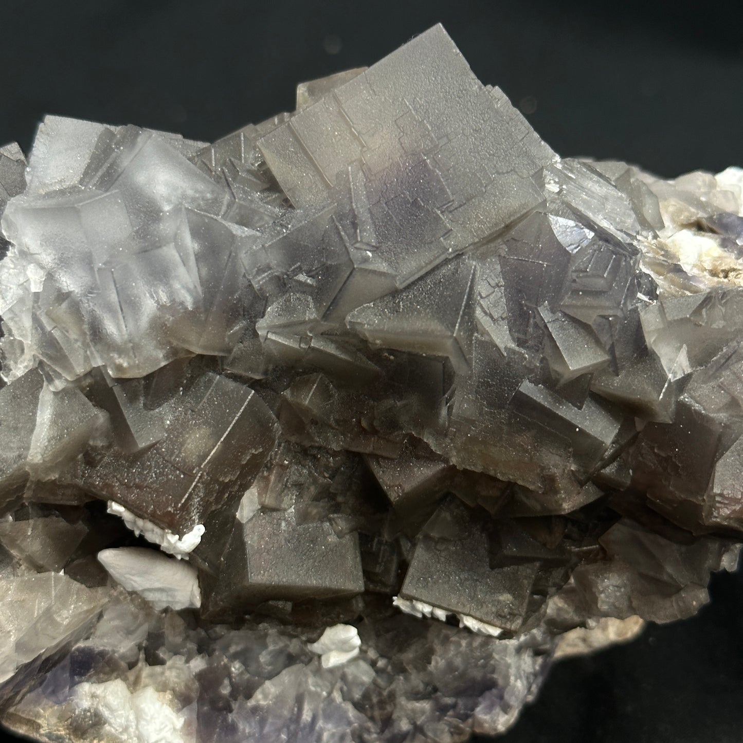 "Snowy" Fluorite Cluster