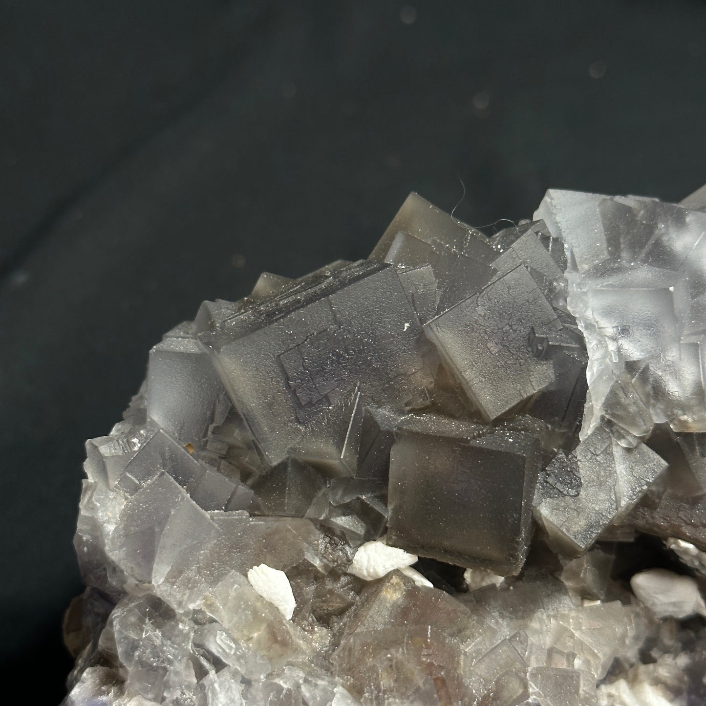 "Snowy" Fluorite Cluster