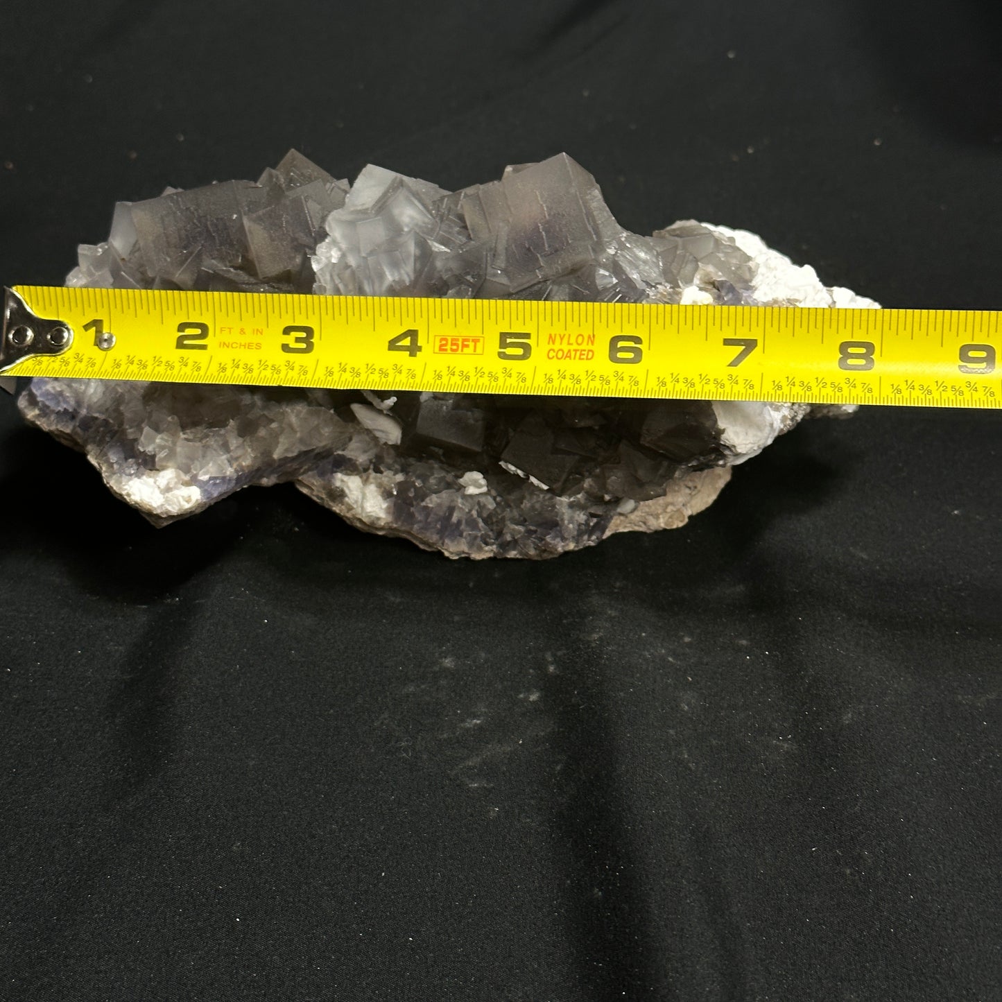 "Snowy" Fluorite Cluster