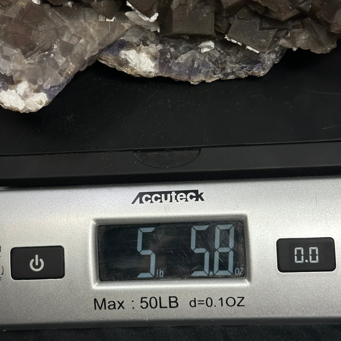 "Snowy" Fluorite Cluster