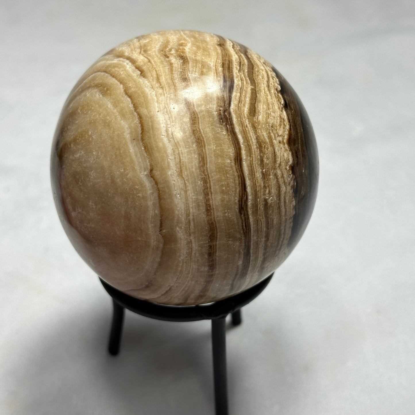 Banded Aragonite Sphere