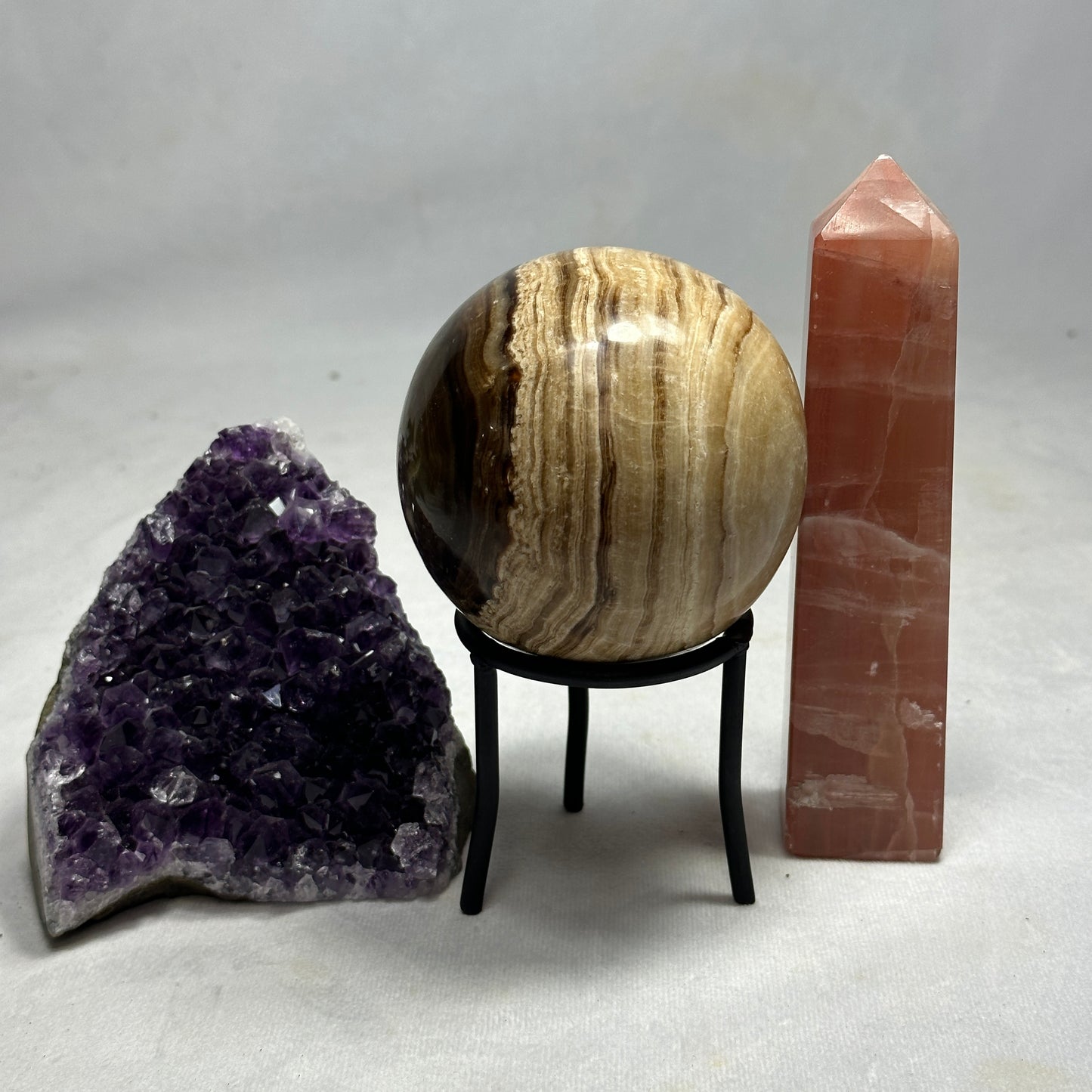 Banded Aragonite Sphere
