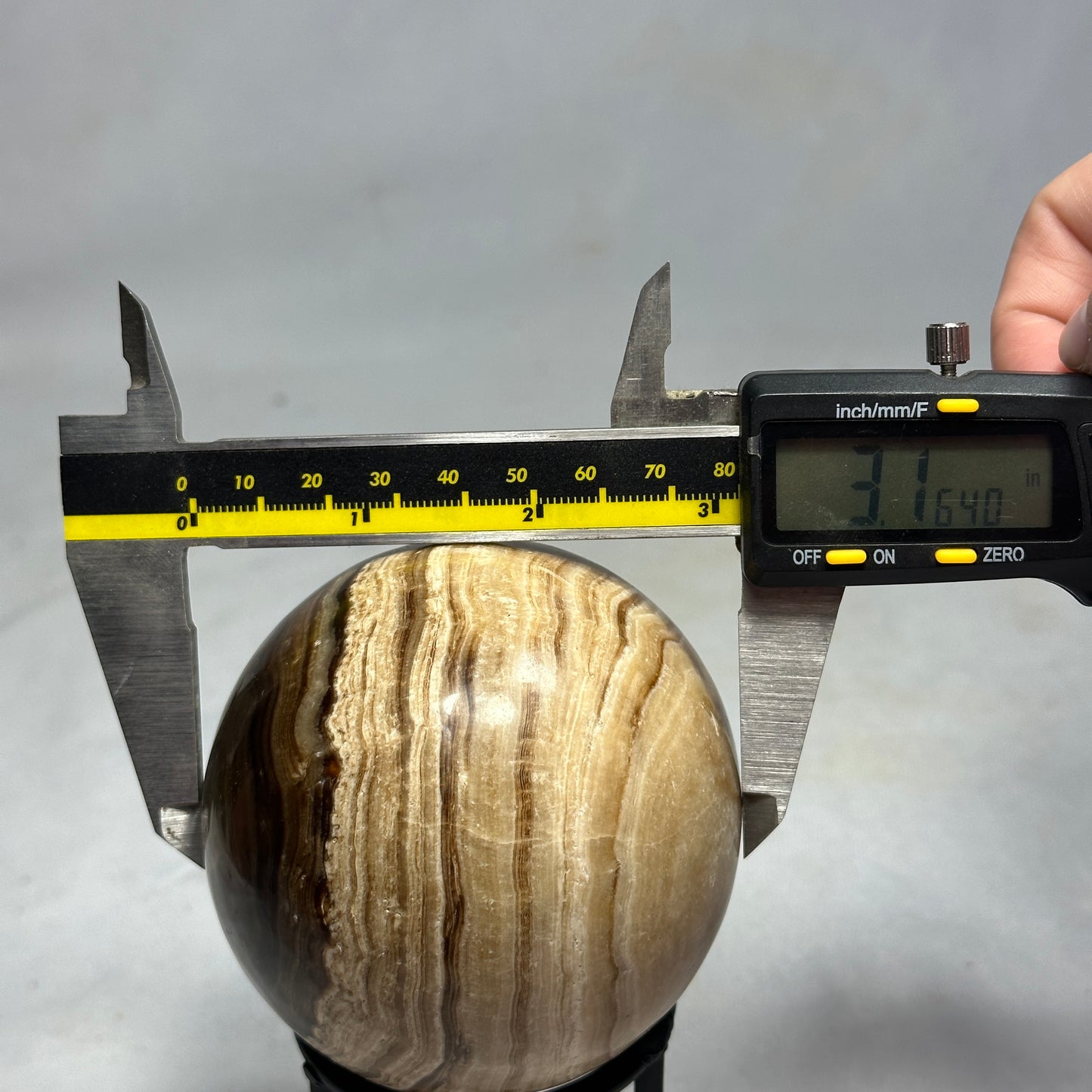 Banded Aragonite Sphere