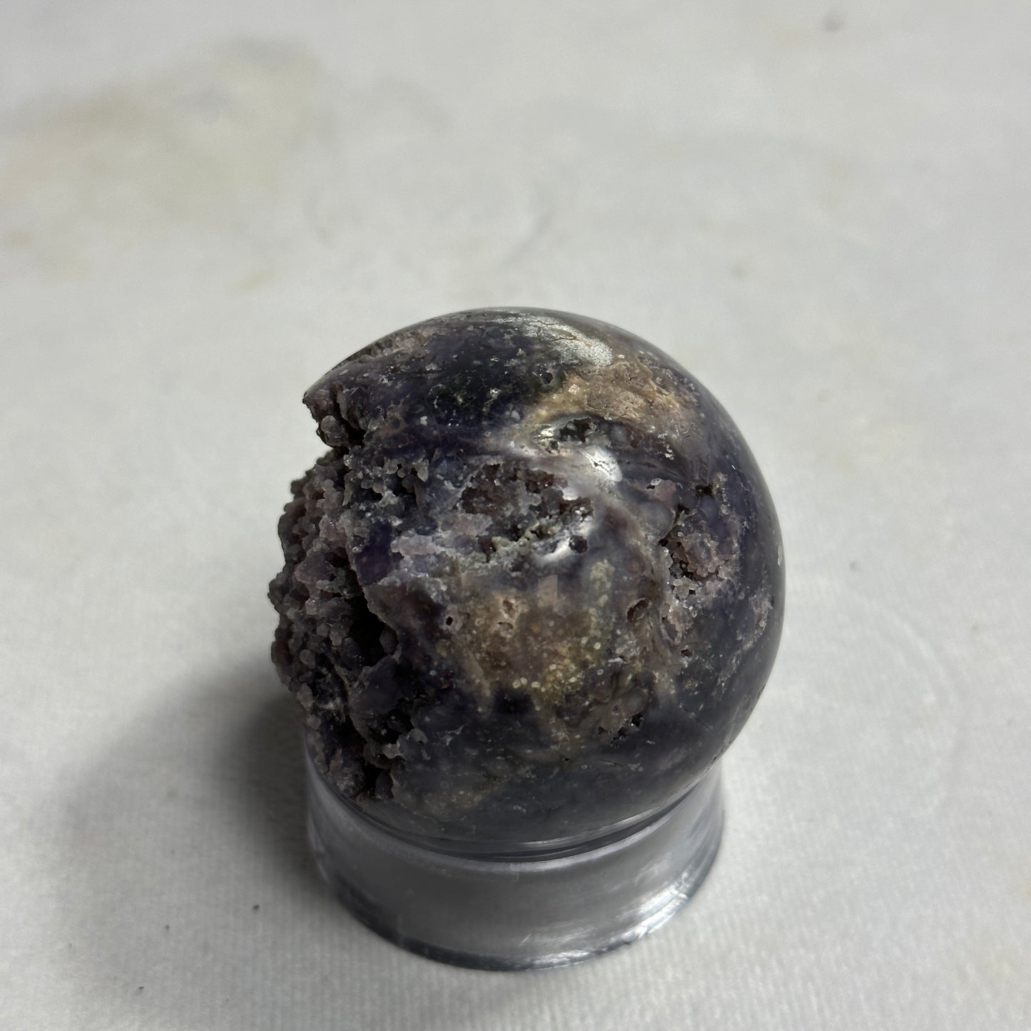 Marvelous Grape Agate Sphere