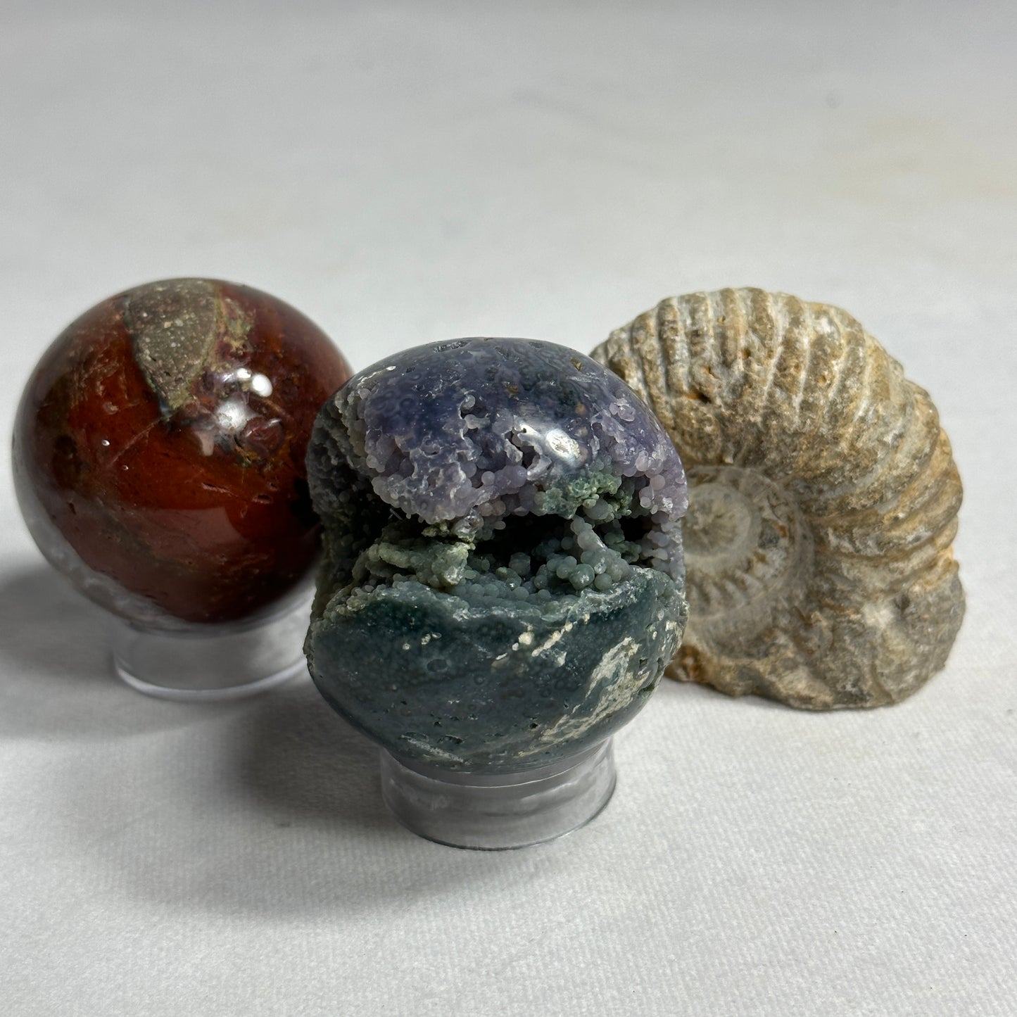 Earthy Grape Agate Sphere