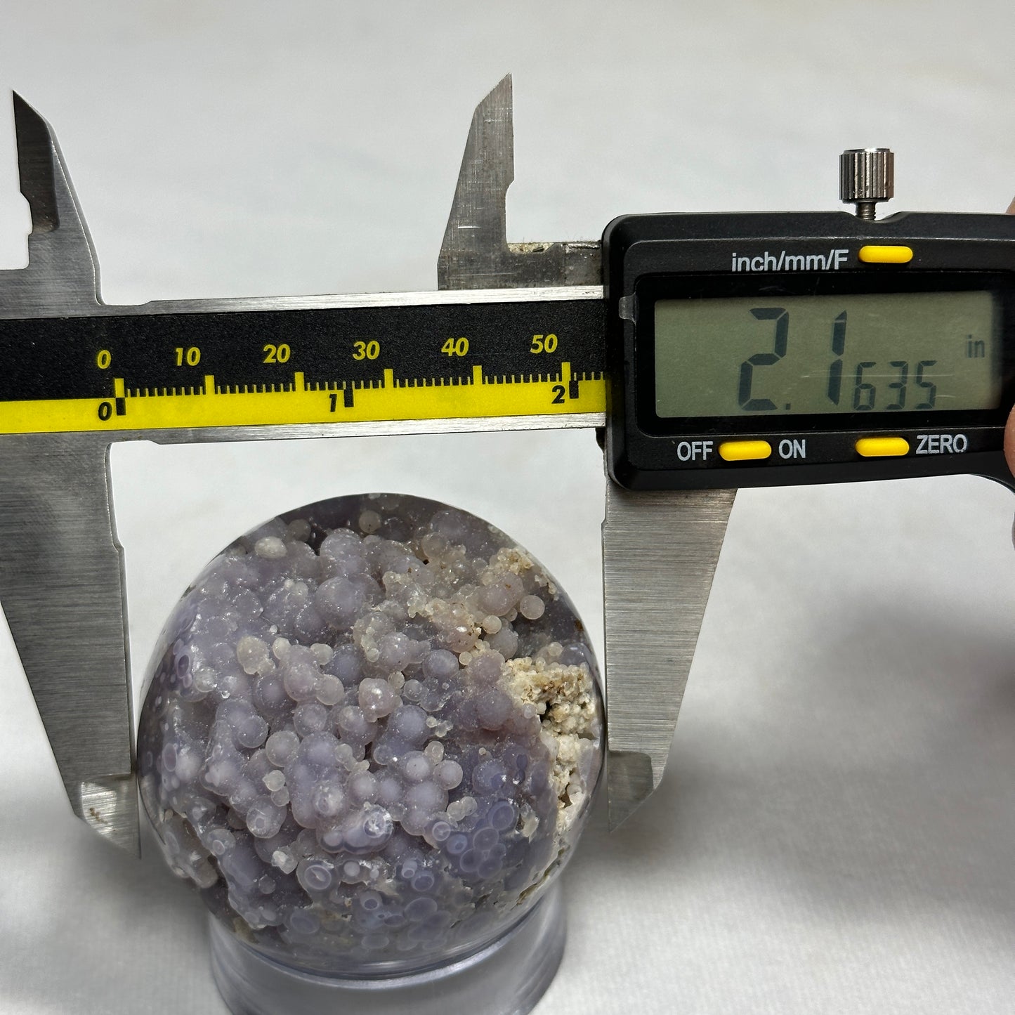 Pretty Grape Agate Sphere