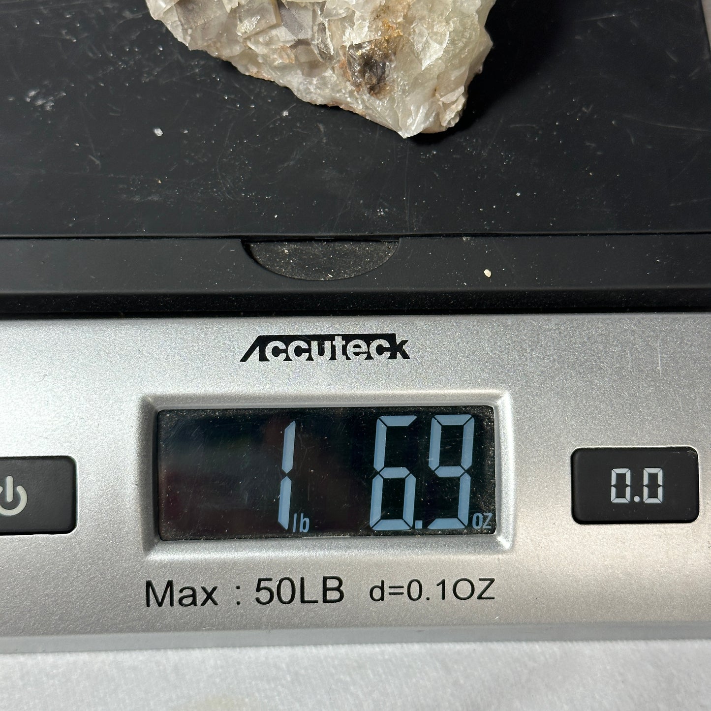 Beautiful Fluorite and Dogtooth Calcite Specimen