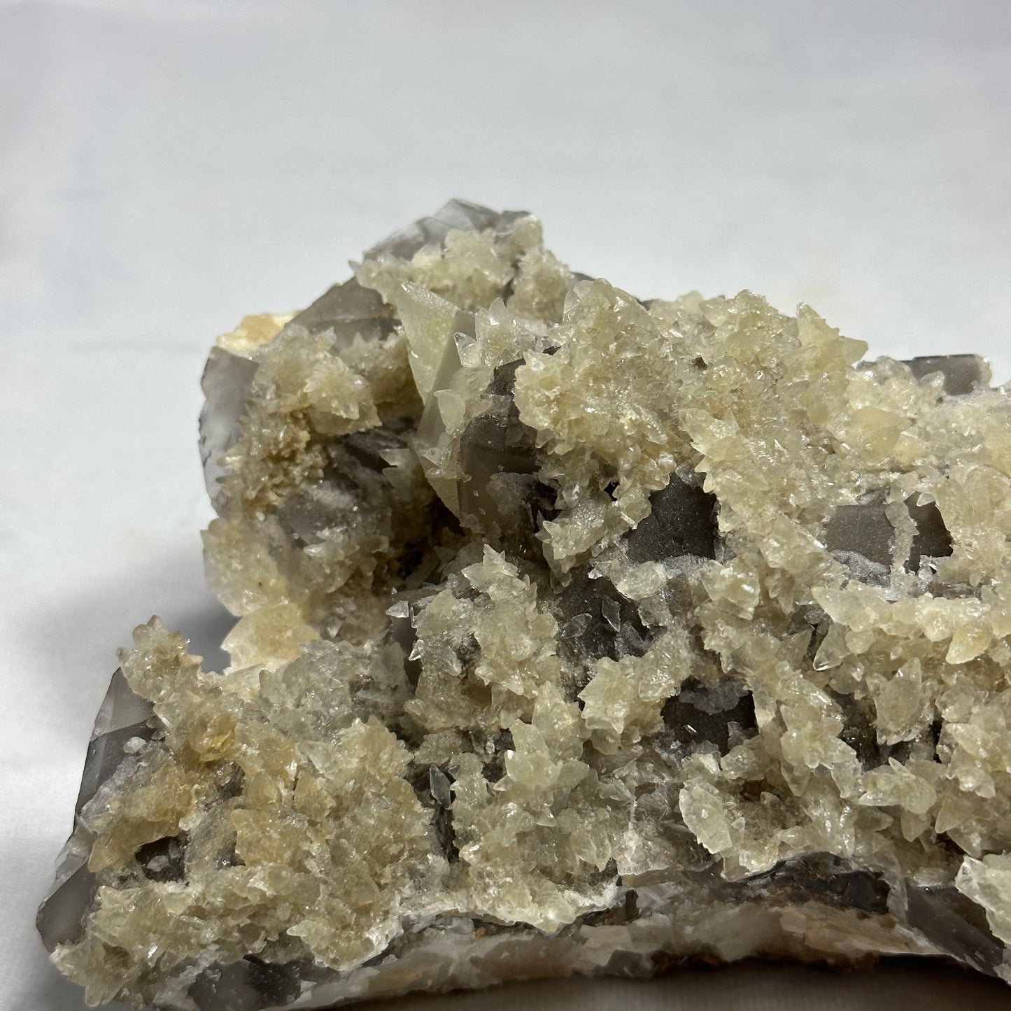 Beautiful Dogtooth Calcite with Fluorite