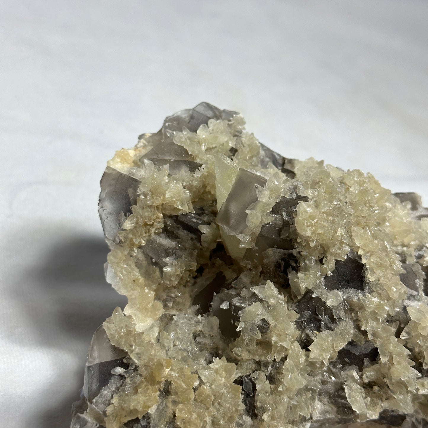 Beautiful Dogtooth Calcite with Fluorite