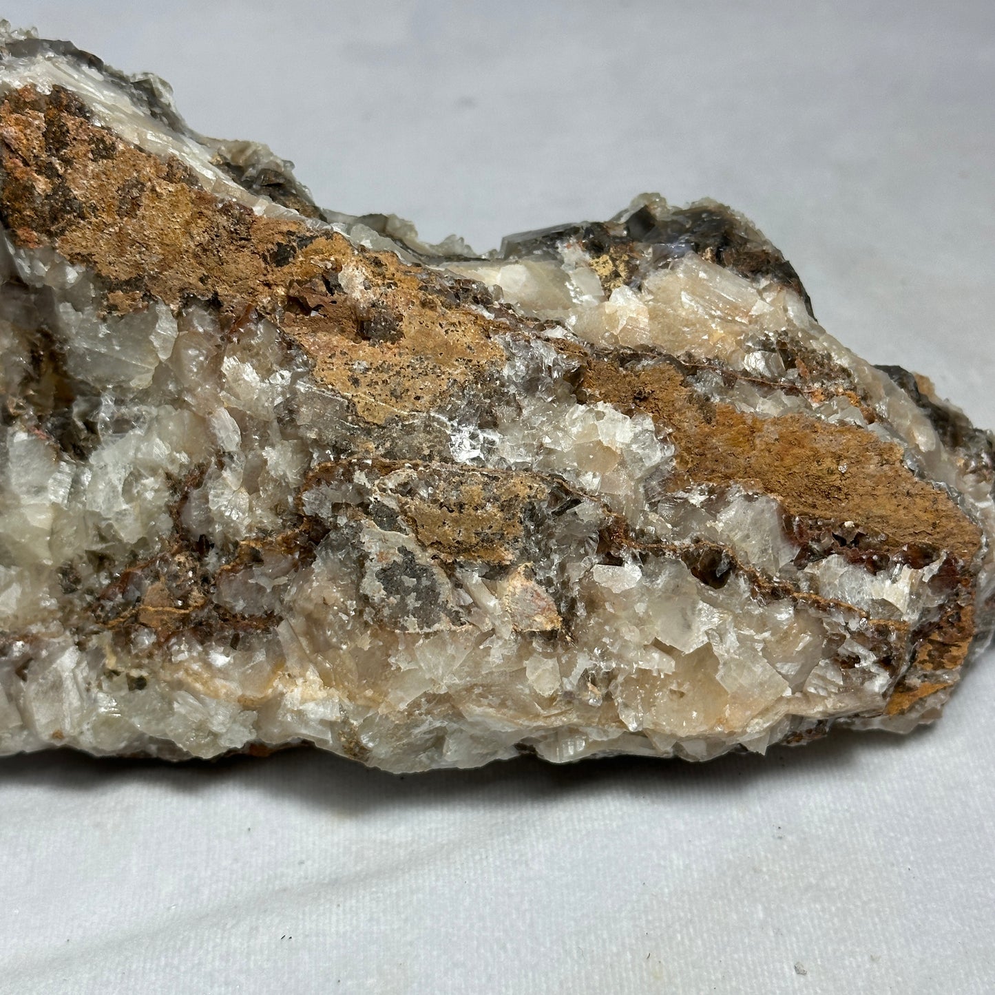 Beautiful Dogtooth Calcite with Fluorite
