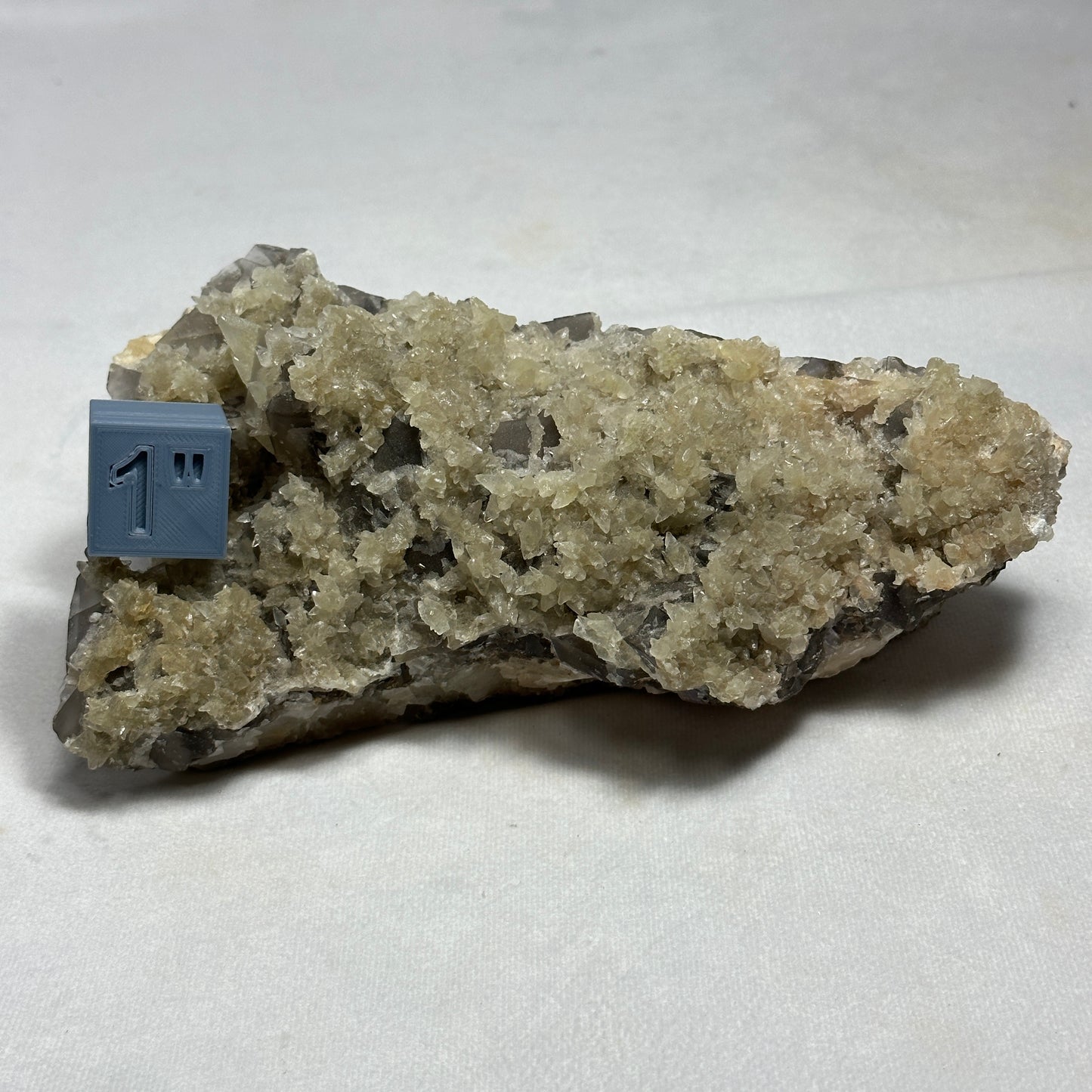 Beautiful Dogtooth Calcite with Fluorite