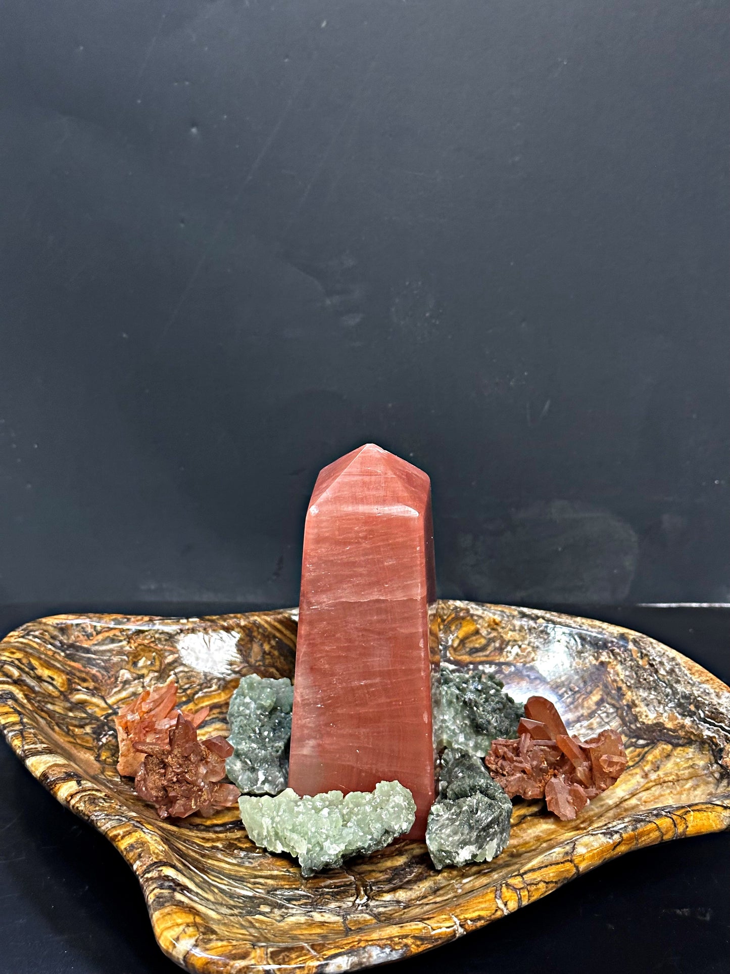 Curvy Aragonite Bowl