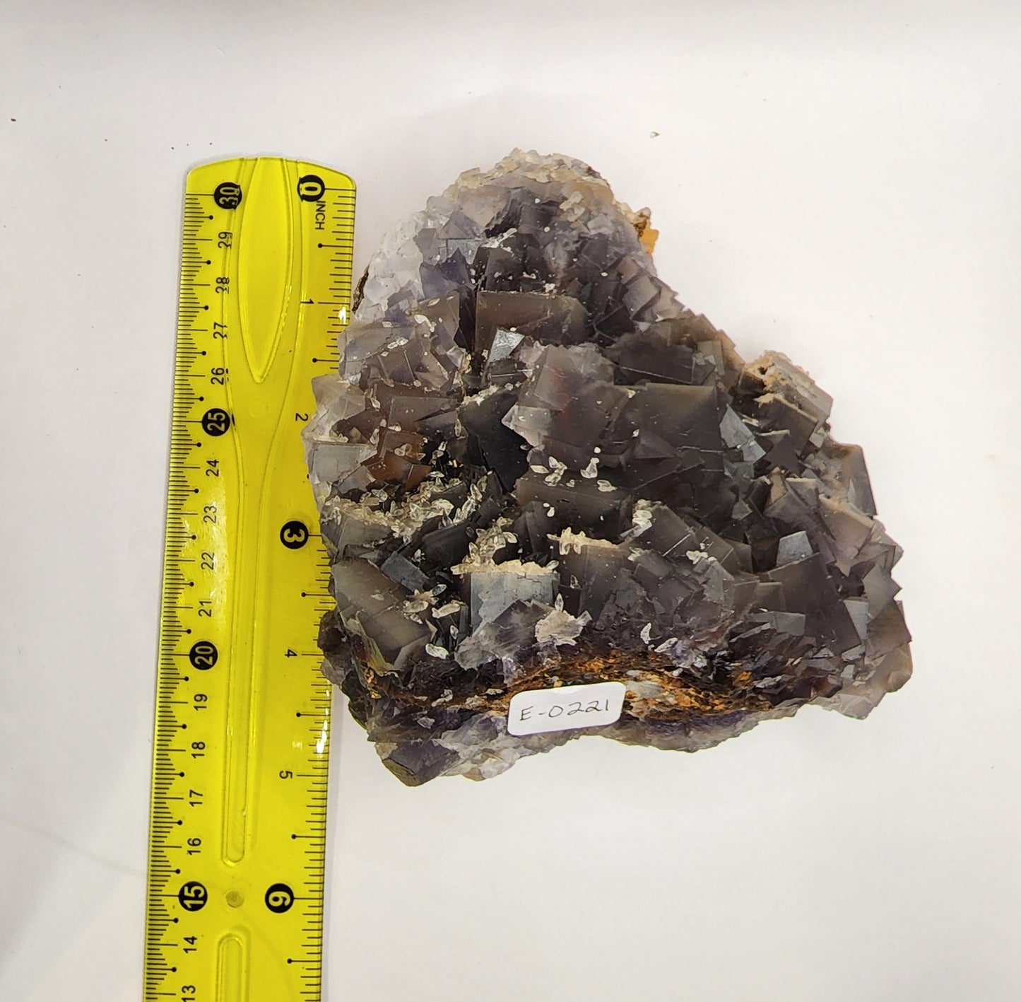 Flourishing Fluorite with Calcite