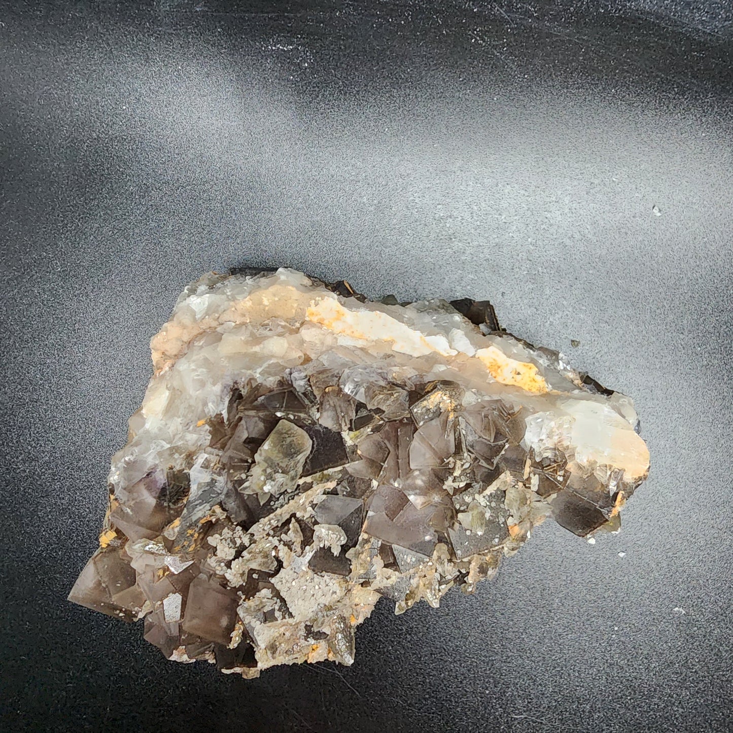 Fabulous Fluorite with Dogtooth Calcite