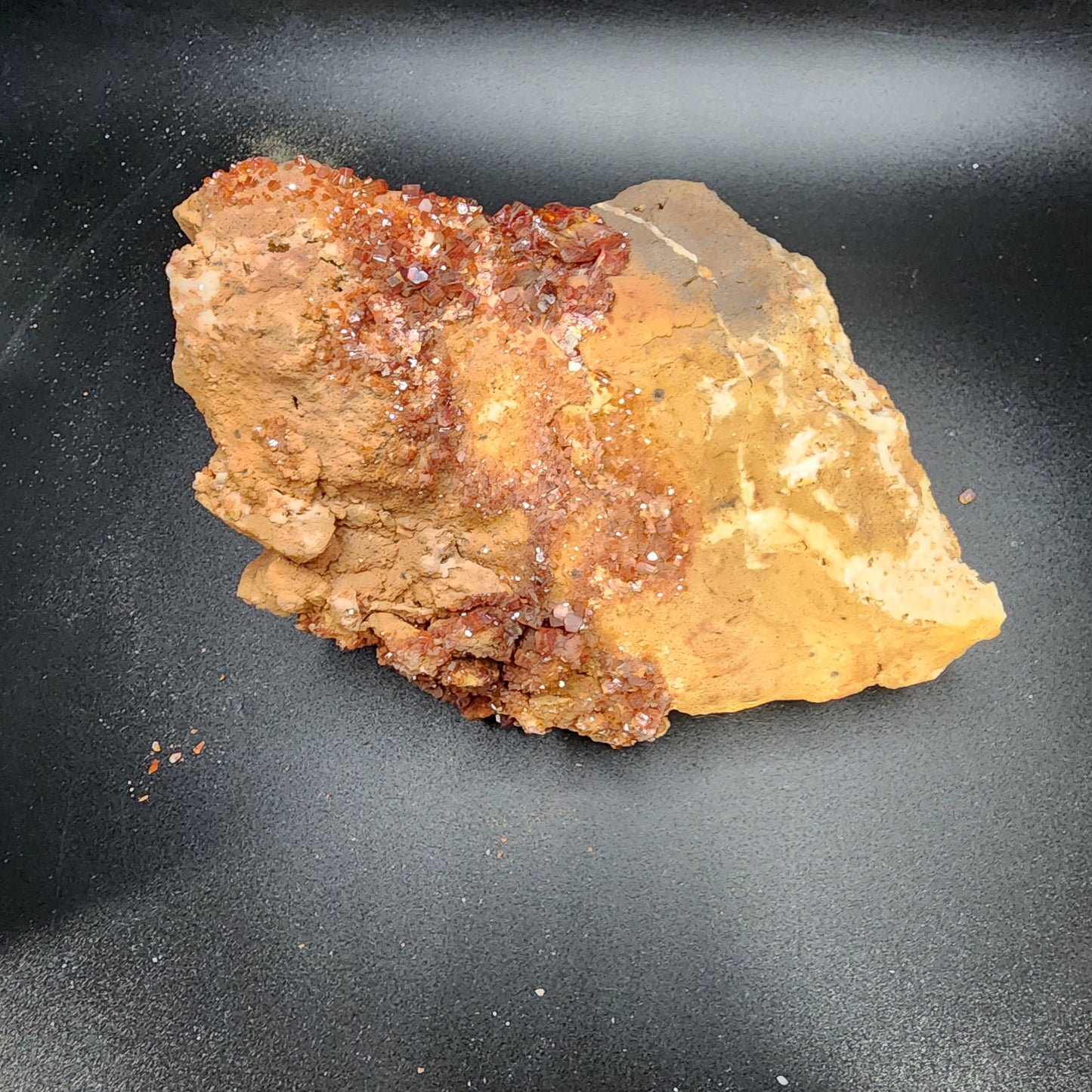 Fiery Vanadinite Clusters