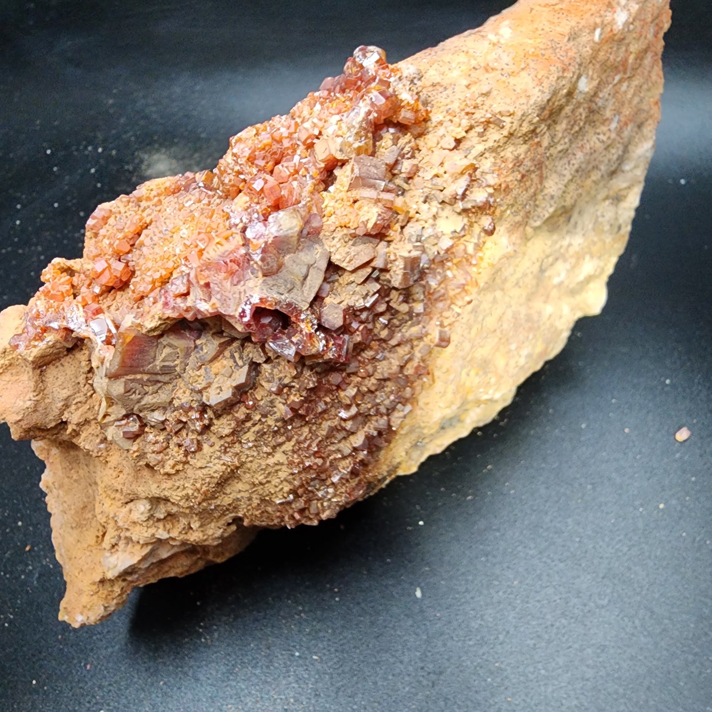 Fiery Vanadinite Clusters