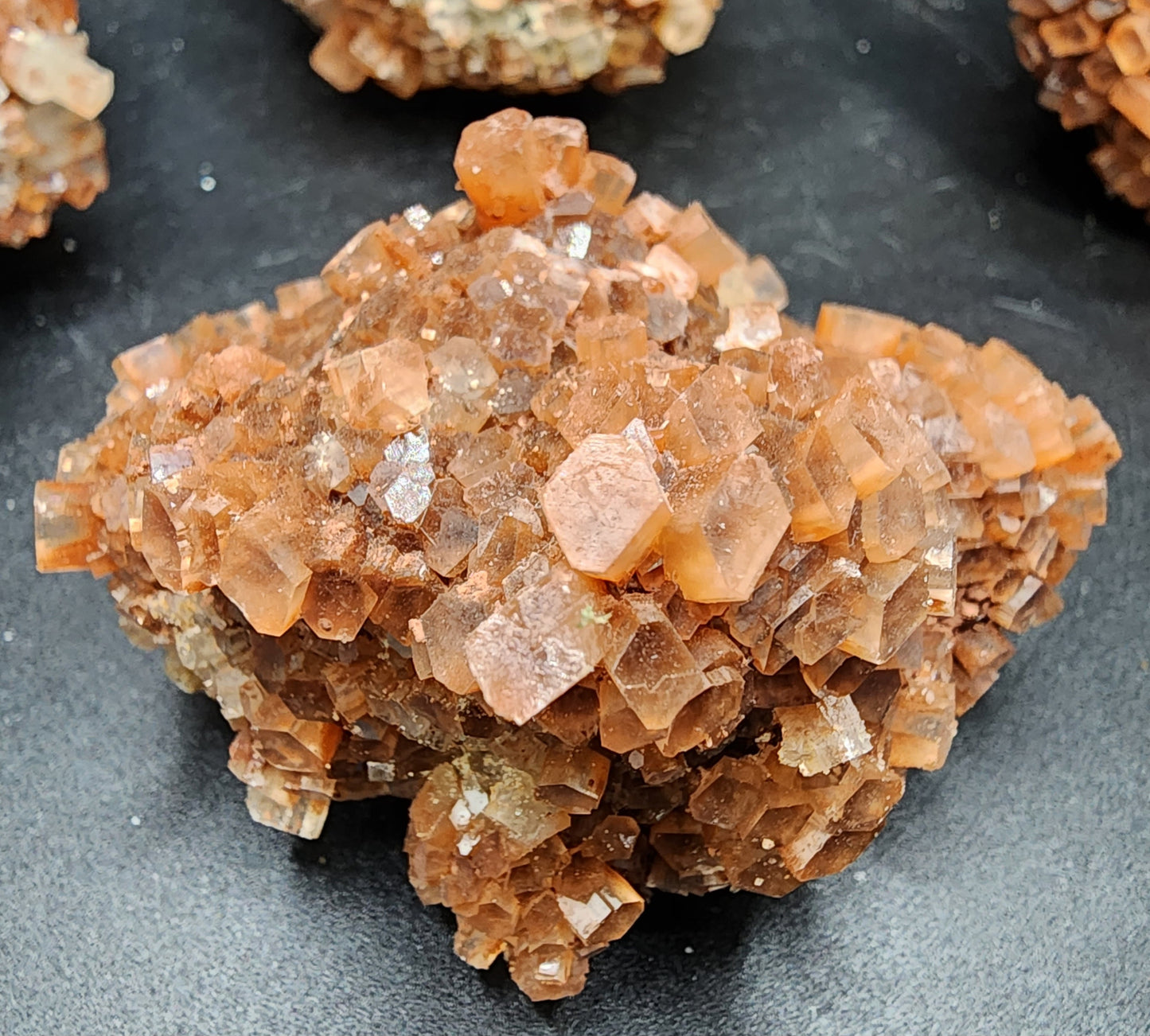 Red Aragonite Clusters