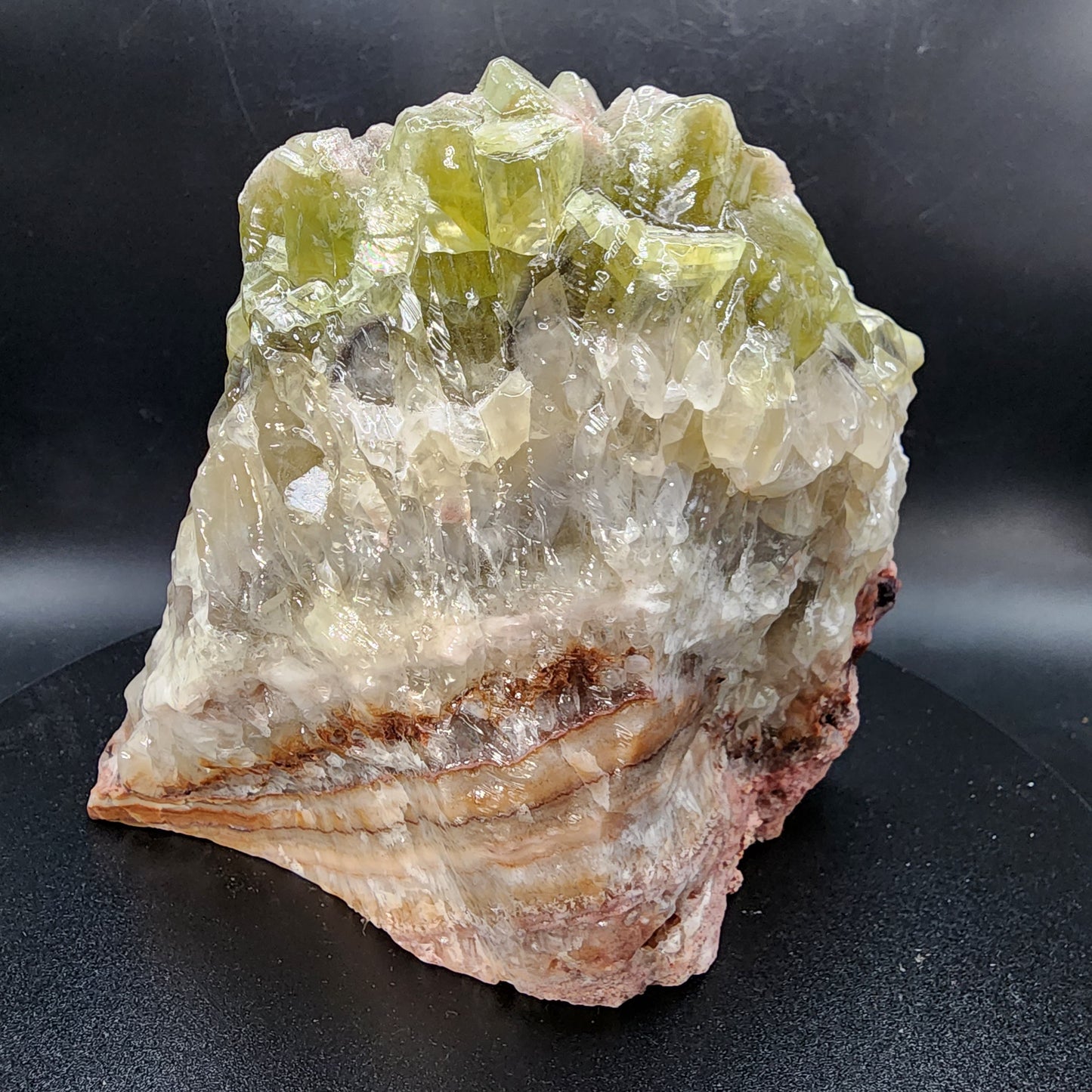 Terrific Tri-Colored Calcite