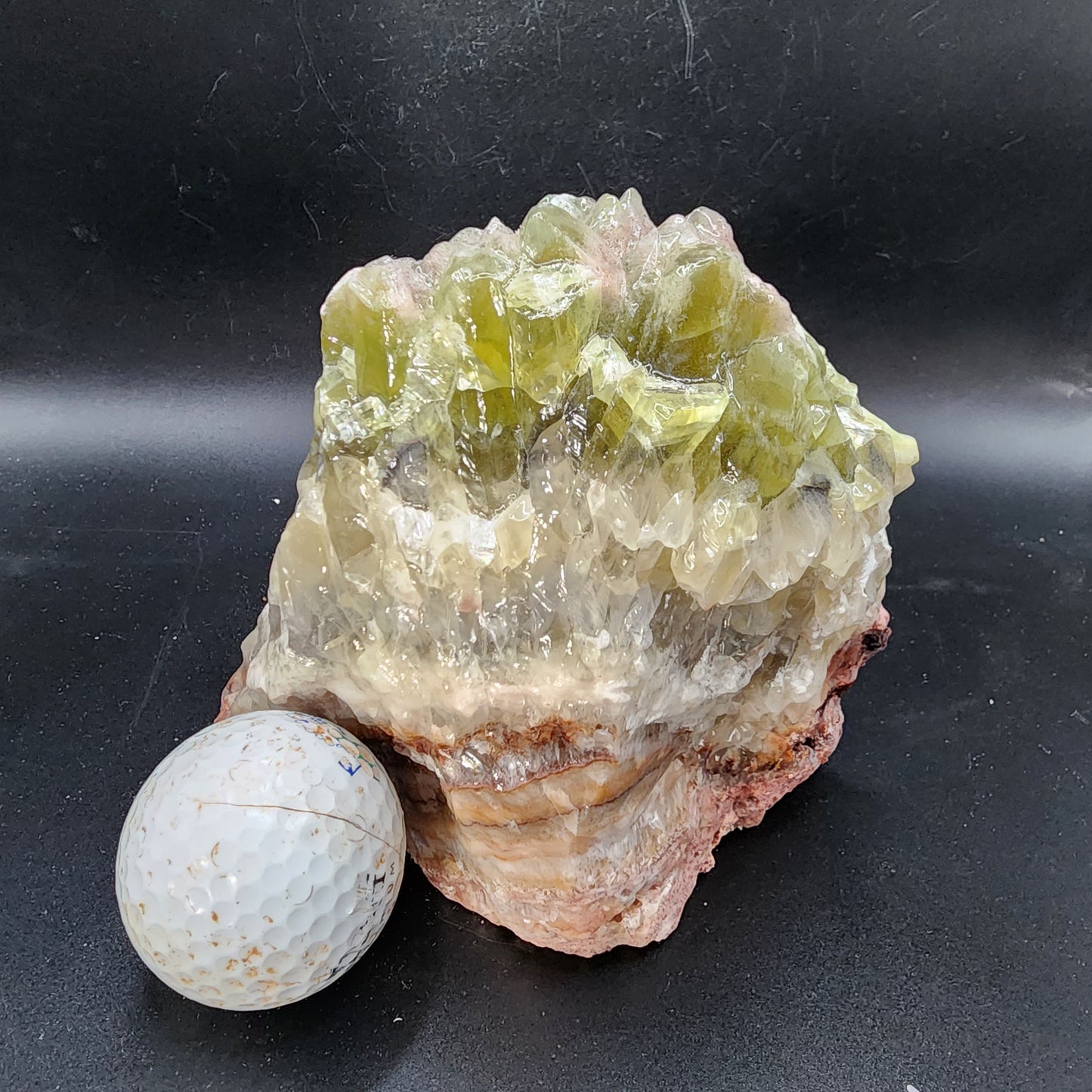 Terrific Tri-Colored Calcite