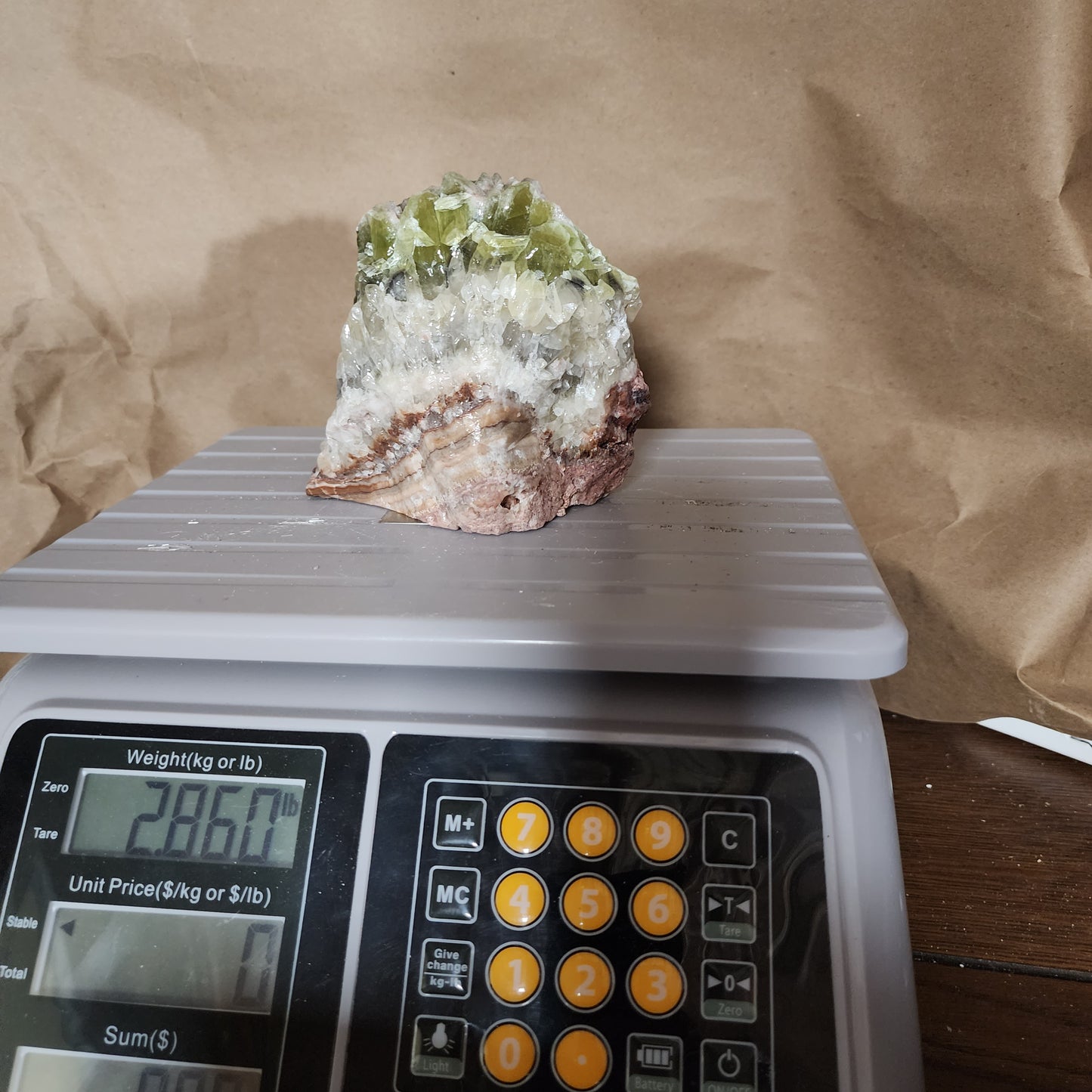 Terrific Tri-Colored Calcite