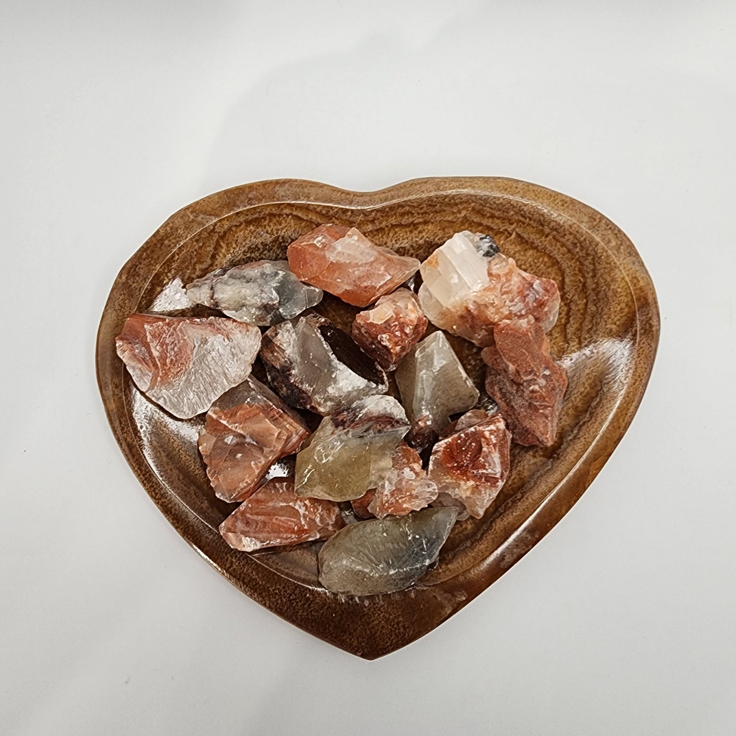 Beautiful Heart Shaped Aragonite Plate