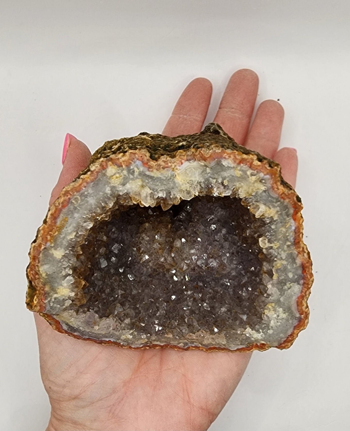 Beautiful 1/2 Geode