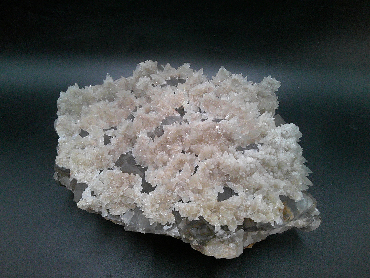 Fluorite with Calcite Glaze