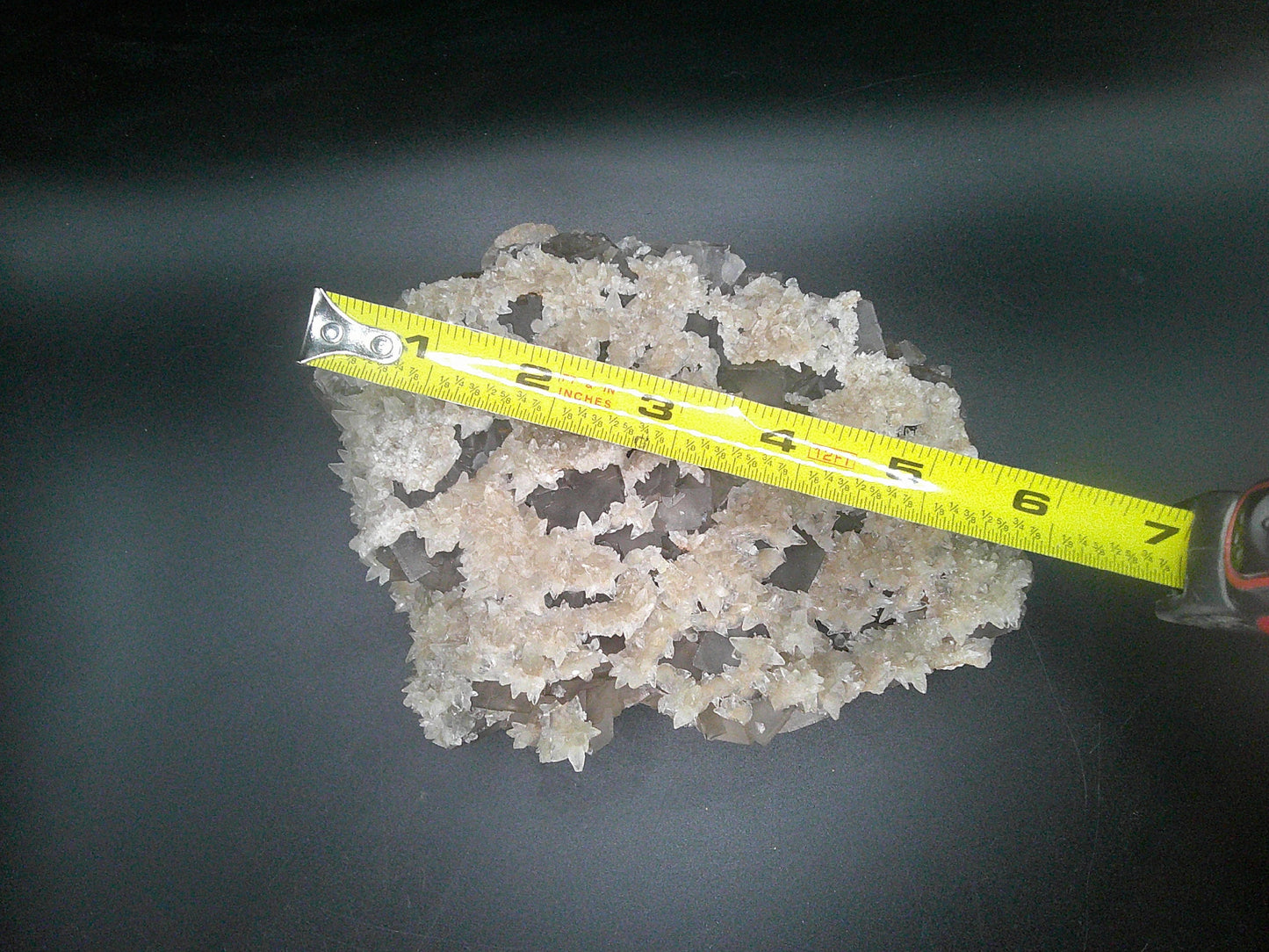 Fluorite with Calcite Glaze