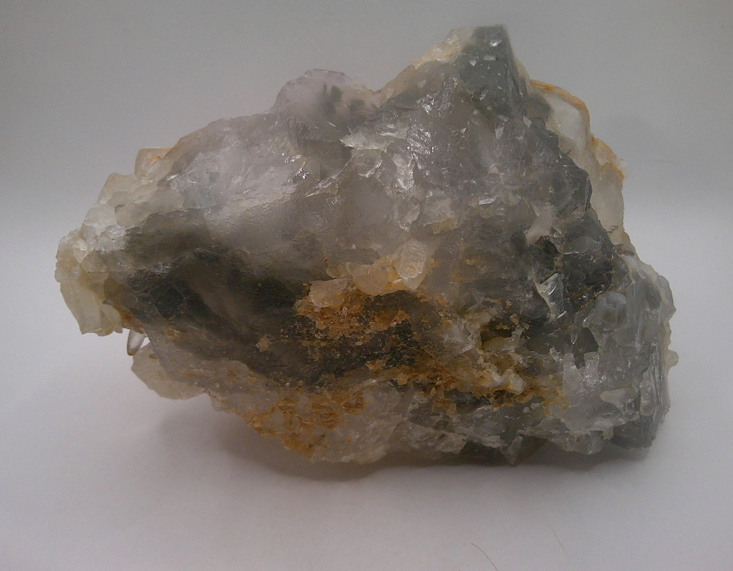 Florescent Fluorite and Dogtooth Calcite