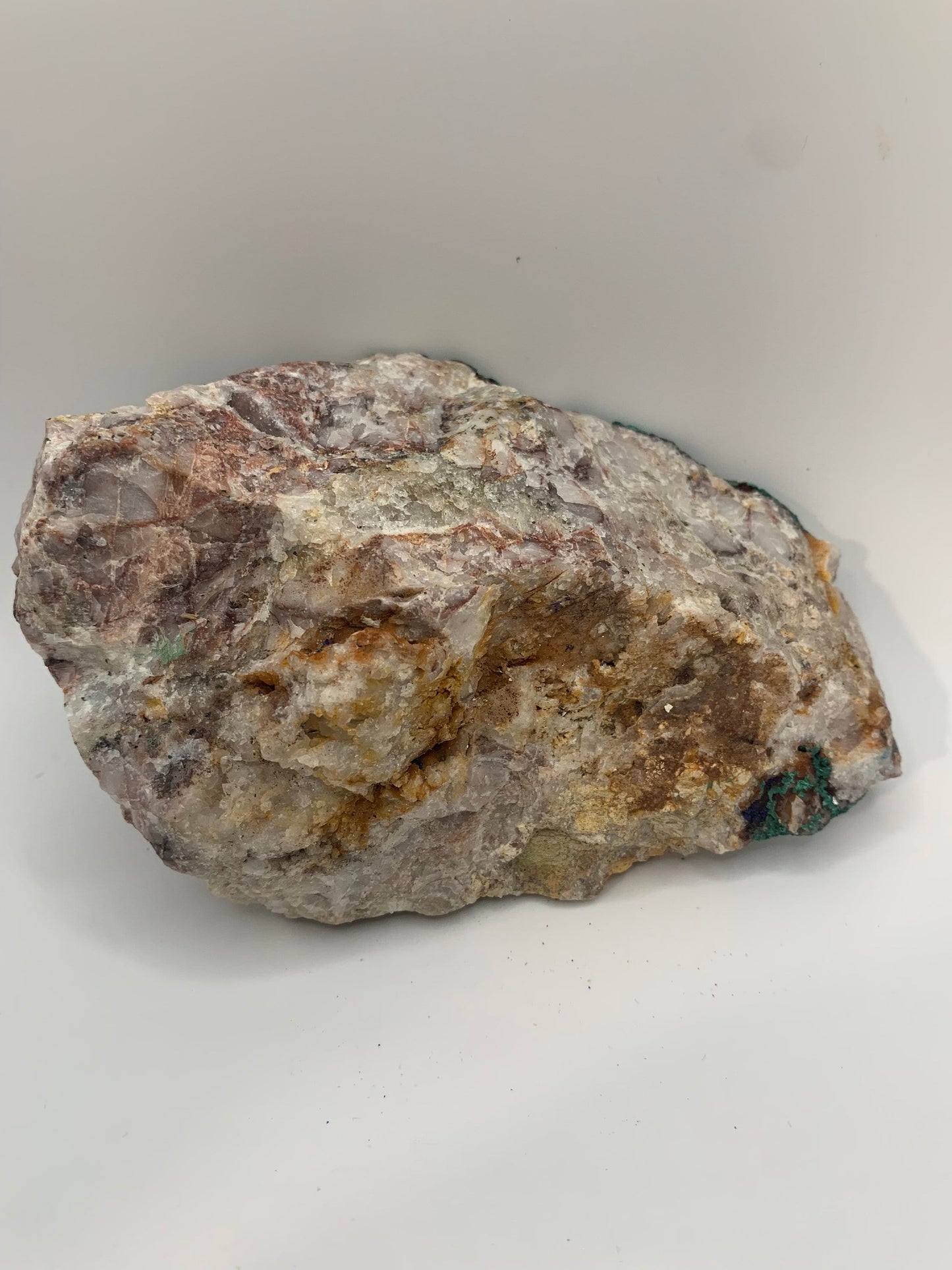 Malachite with Azurite
