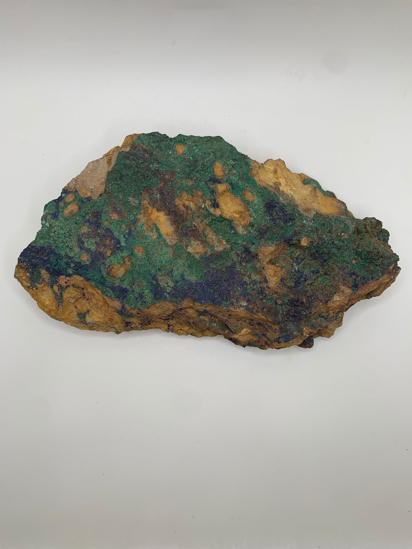 Malachite with Azurite