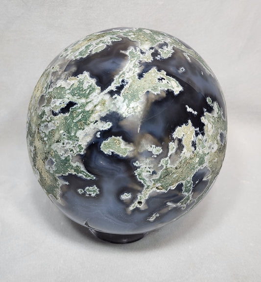 Mighty Moss Agate Sphere