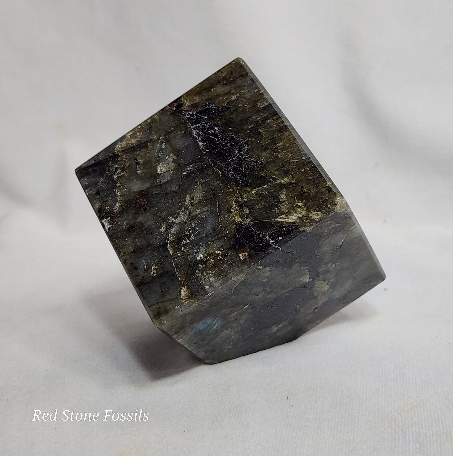 Gorgeous Labradorite Cube