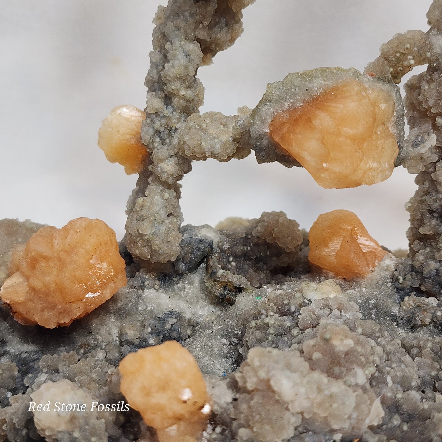 Towers of Chalcedony with Stilbite