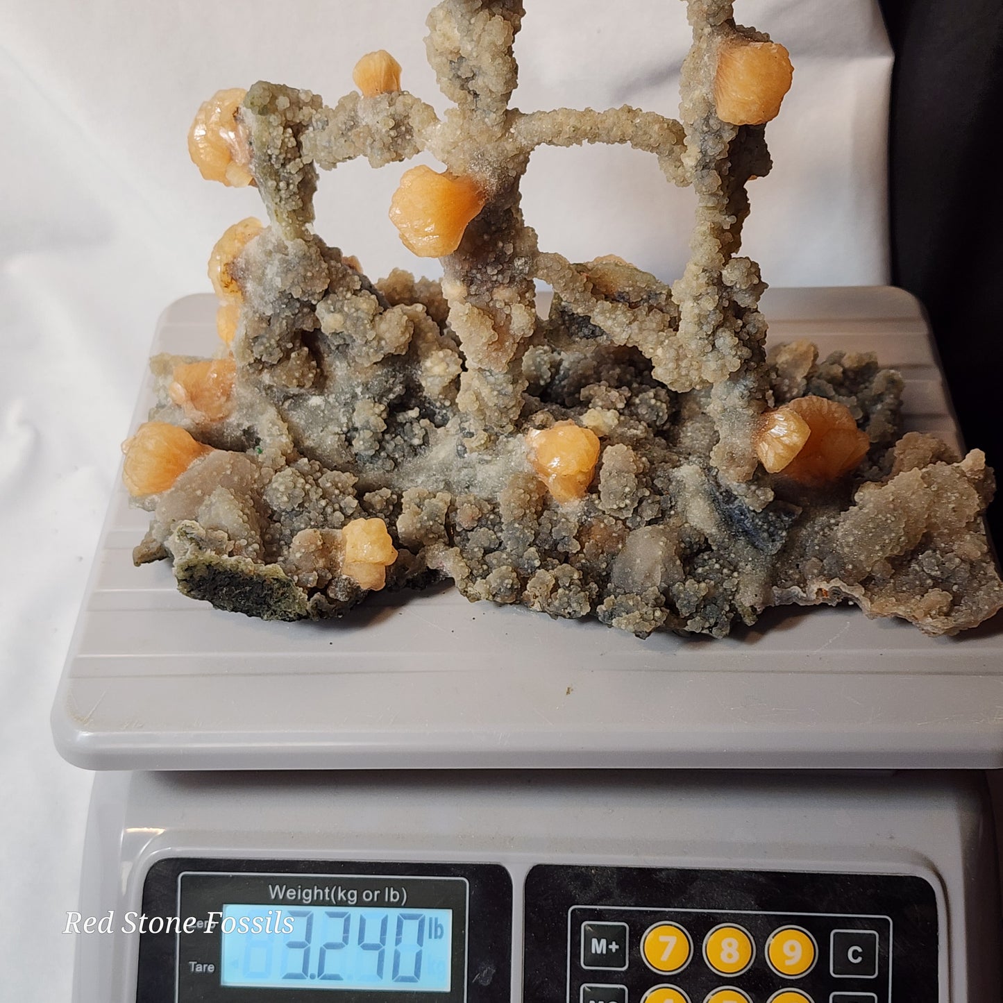 Towers of Chalcedony with Stilbite