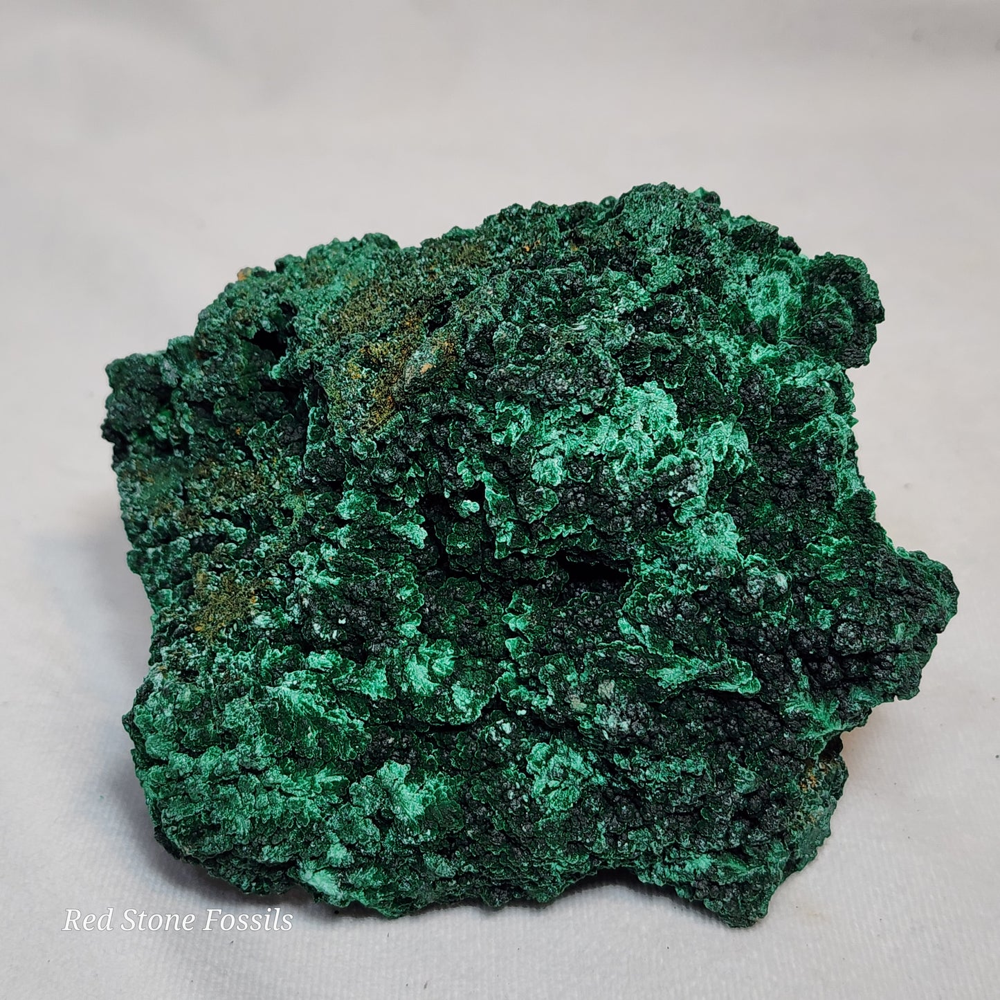 Ravishing Raw Fibrous Malachite