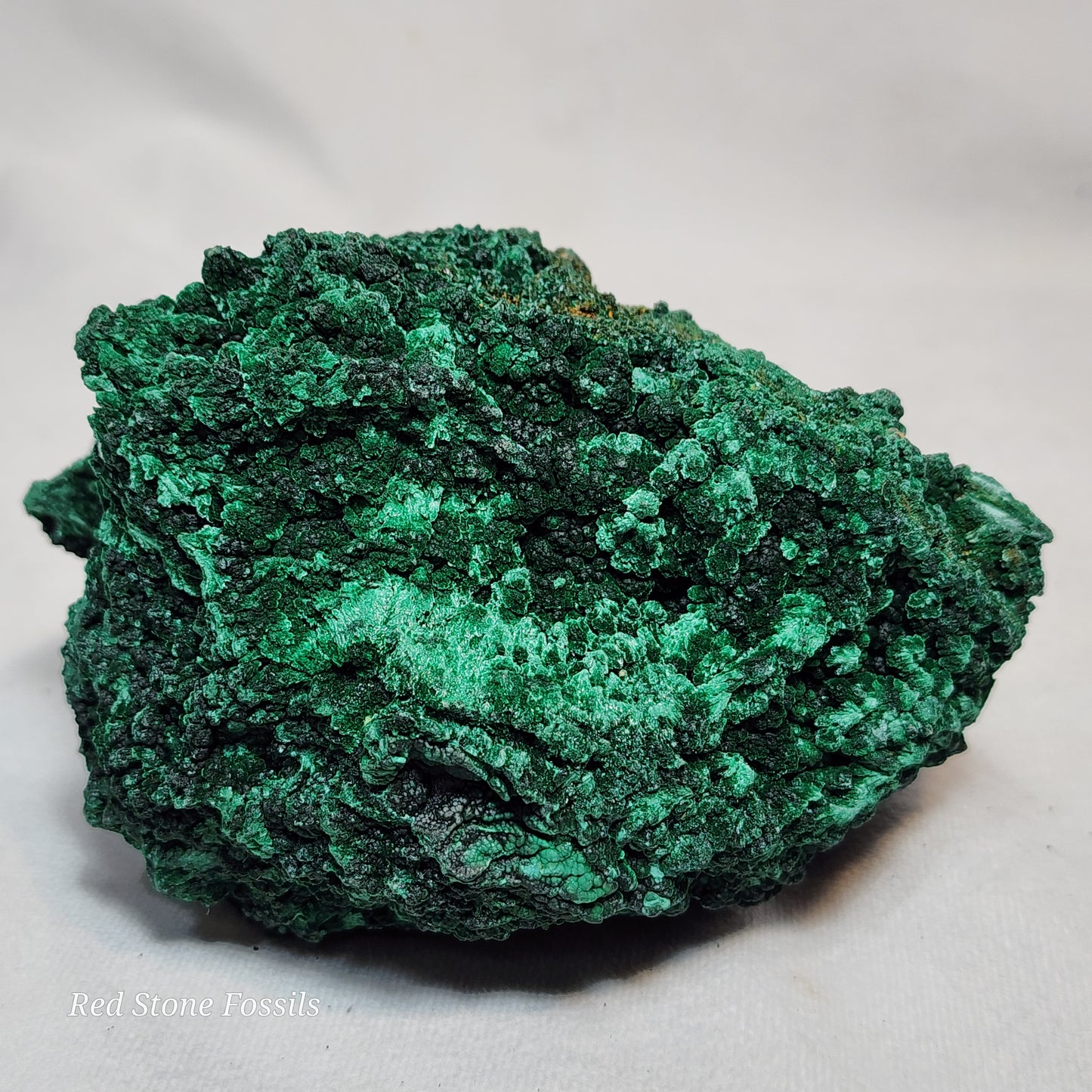 Ravishing Raw Fibrous Malachite