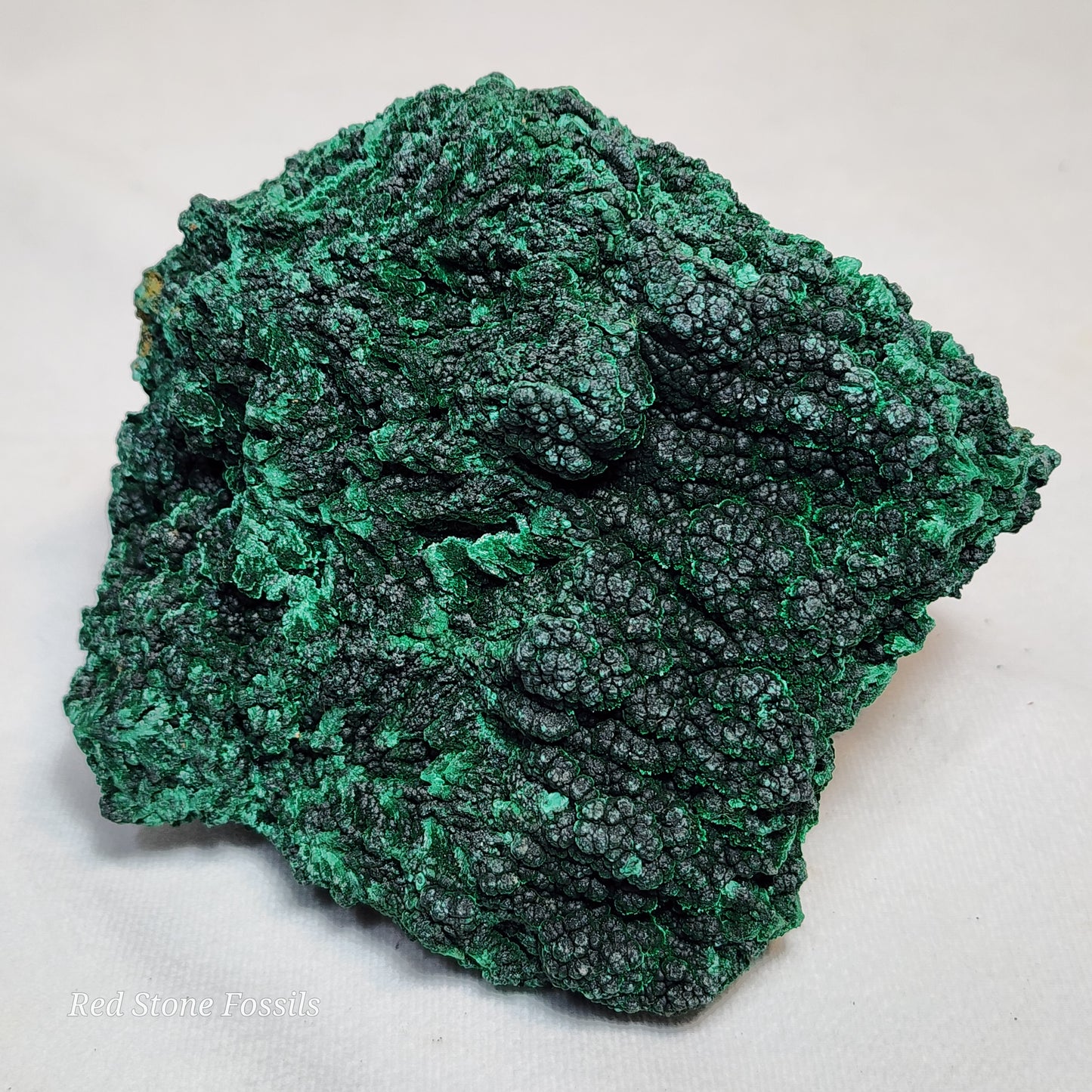 Ravishing Raw Fibrous Malachite