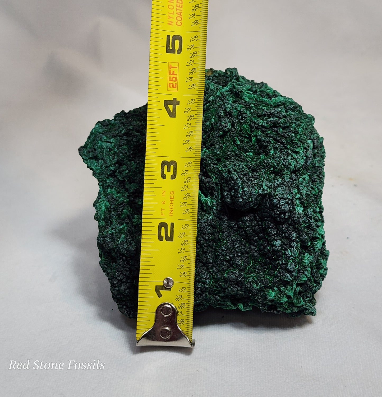 Ravishing Raw Fibrous Malachite