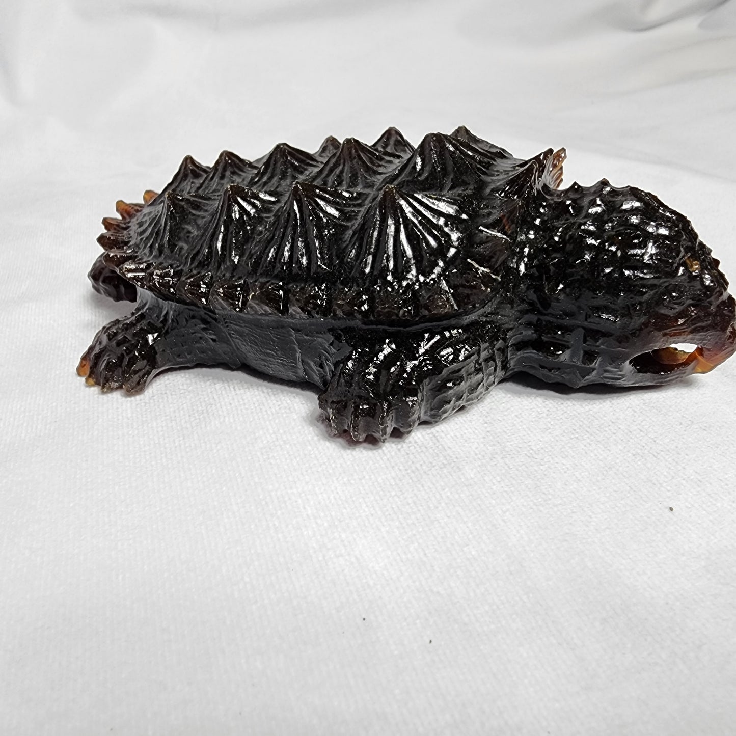 Snazzy Sculpted Snapping Turtle